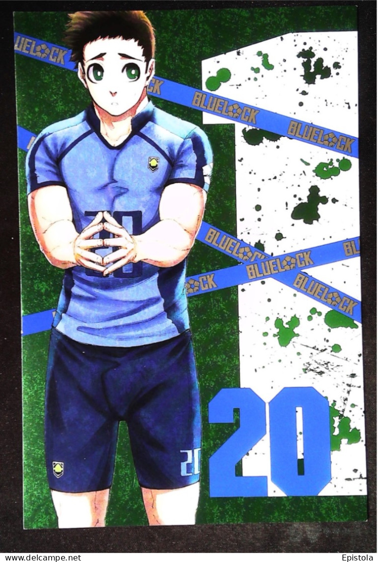 ► BLUE LOCK Manga BD Maxi Carte.  Dim. 18x12 -  Série Football Japon N°20  -Kaneshiro Nomura  Kodansha 2021 - Fumetti