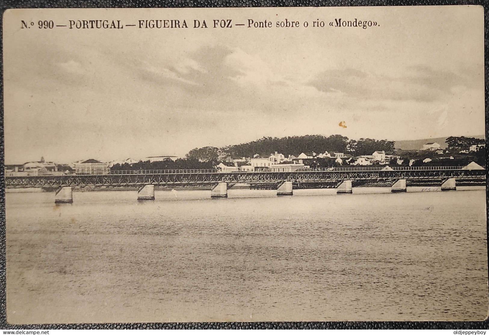 PORTUGAL FIGUEIRA DA FOZ - Ponte Sobre O Rio Mondego Carte Postale - Coimbra