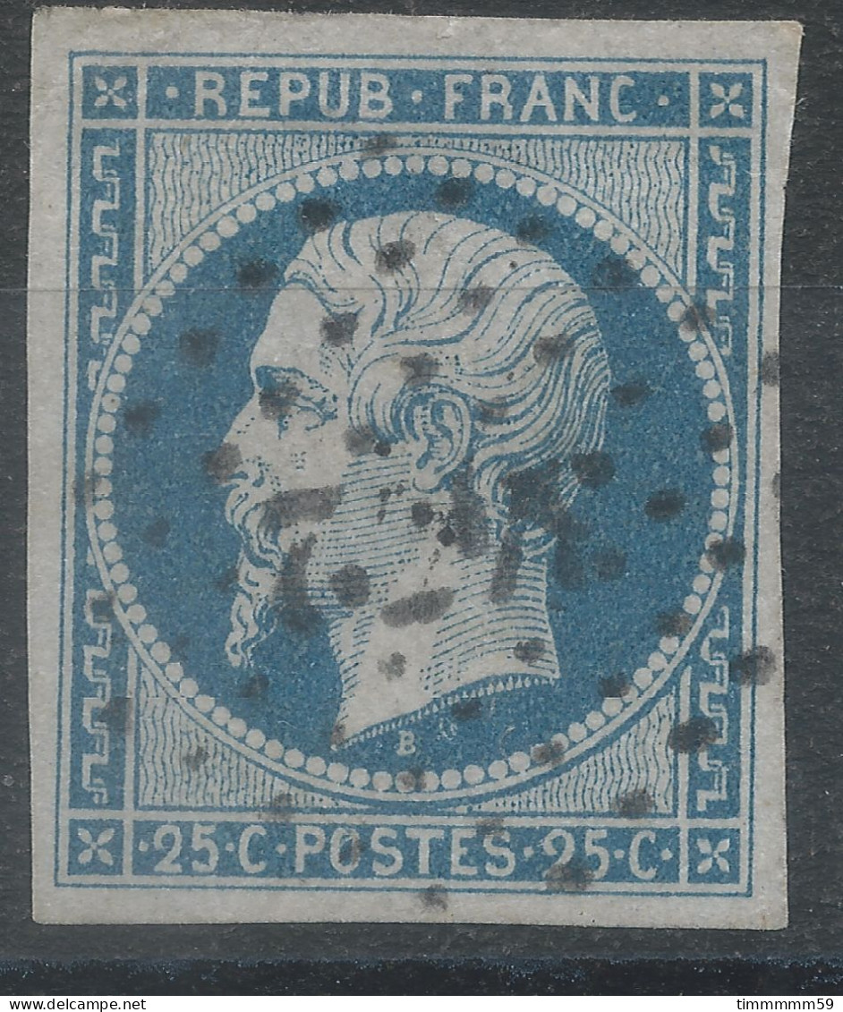 Lot N°82367   N°10, Oblitéré PC 3472 VALENCIENNES(57), Indice 1 - 1852 Luis-Napoléon
