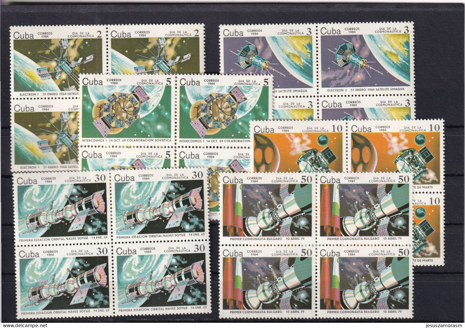 Cuba Nº 2538 Al 2543 En Bloque De Cuatro - Unused Stamps