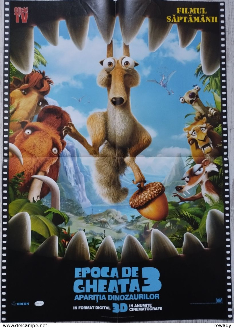 Tanara Sexi - Young Lady - Semi Nude - Ice Age: Dawn Of The Dinosaurs - Poster - Affiche (385x535 Mm) - Posters