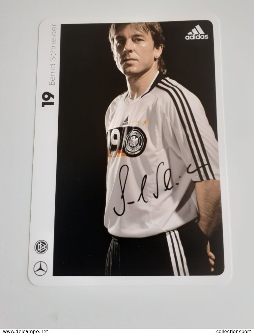 Football  - Autographe - Bernd Schneider - Authographs