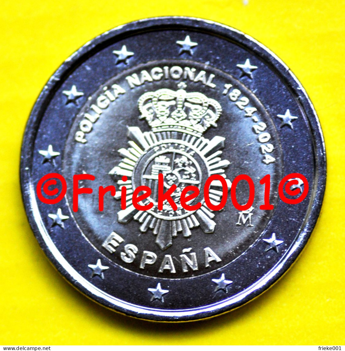 Spanje - Espagne - 2 Euro 2024 Comm.(Nationale Politie) - Spagna