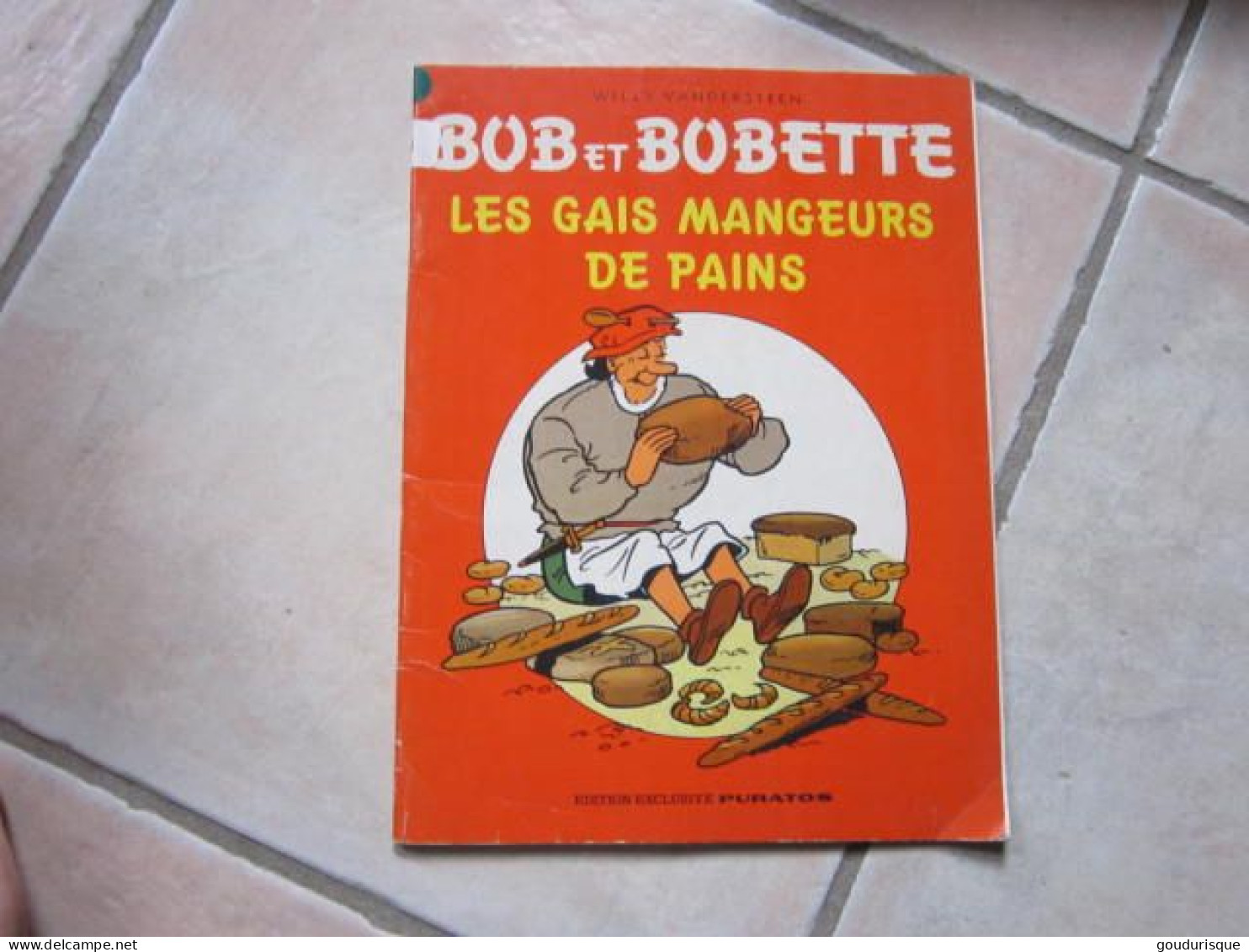 BOB ET BOBETTE LES GAIS MANGEURS DE PAINS PUBLICITAIRE POUR PURATOS LE PAIN C'EST LA VIE  VANDERSTEEN - Bob Et Bobette