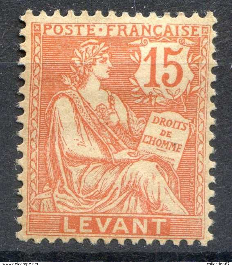 REF 087 > LEVANT < N° 15 * < Neuf Ch - MH * - Unused Stamps