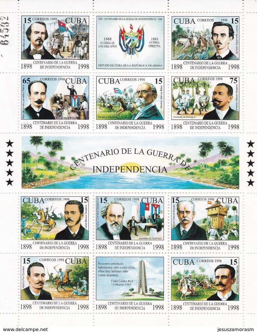 Cuba Nº 3766 Al 3775 - Unused Stamps