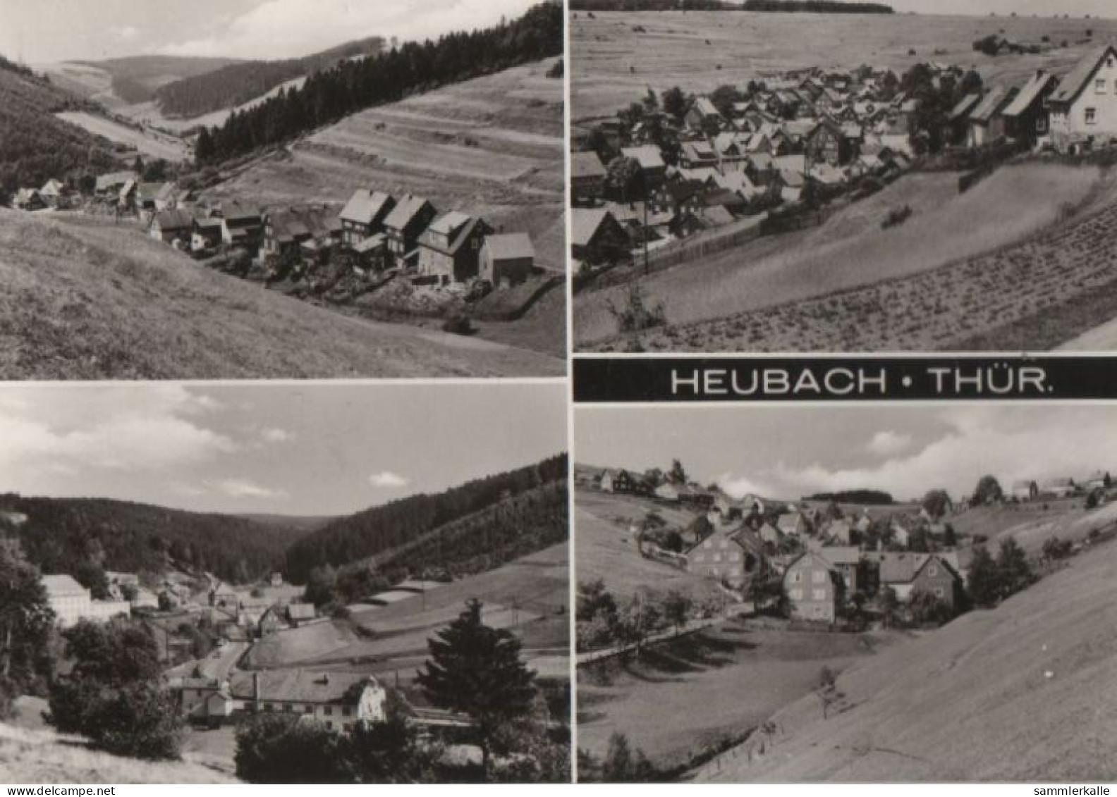 82029 - Masserberg-Heubach - 4 Teilbilder - 1978 - Masserberg