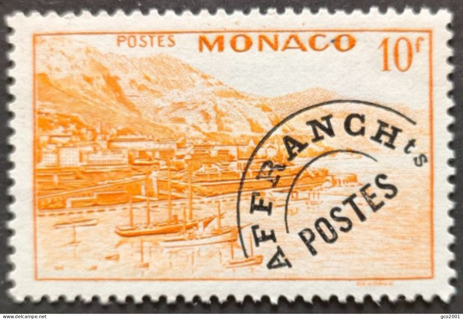 MONACO / YT Préo 5 / RADE - BATEAU - VOILIER / NEUF ** / MNH - Préoblitérés