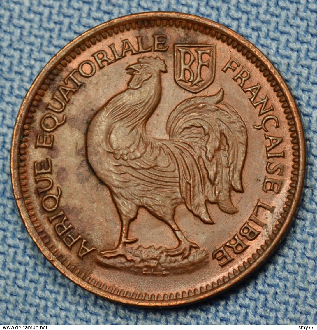 Afrique équatoriale Française • 50 Centimes 1943 • SPL • Colonies France - Afrique Centrale • [24-413] - Französisch-Äquatorialafrika