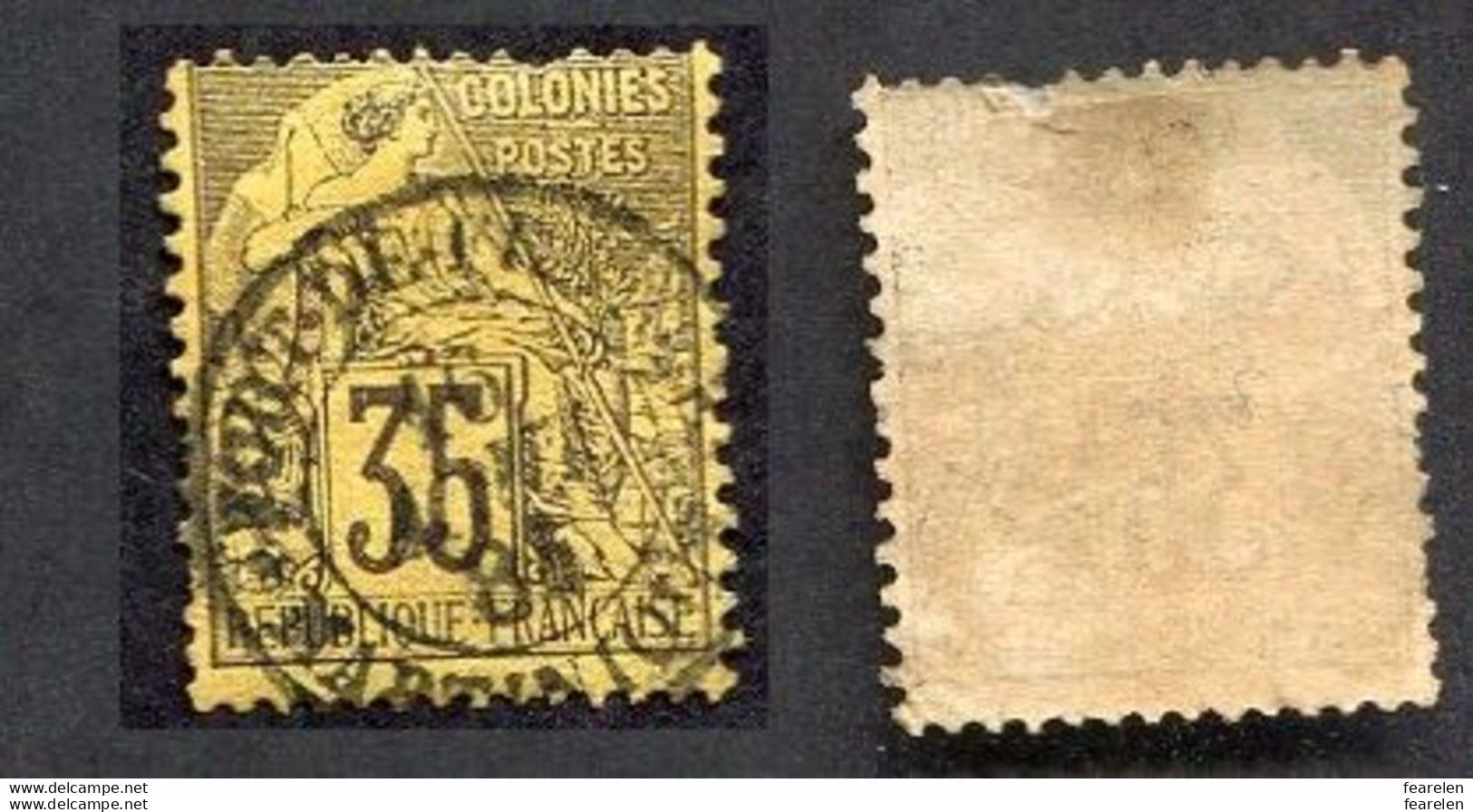 Martinique, Colonie Française Générale ; N°56 Oblitéré ; Marcophilie ; Qualité Beau+ - Used Stamps