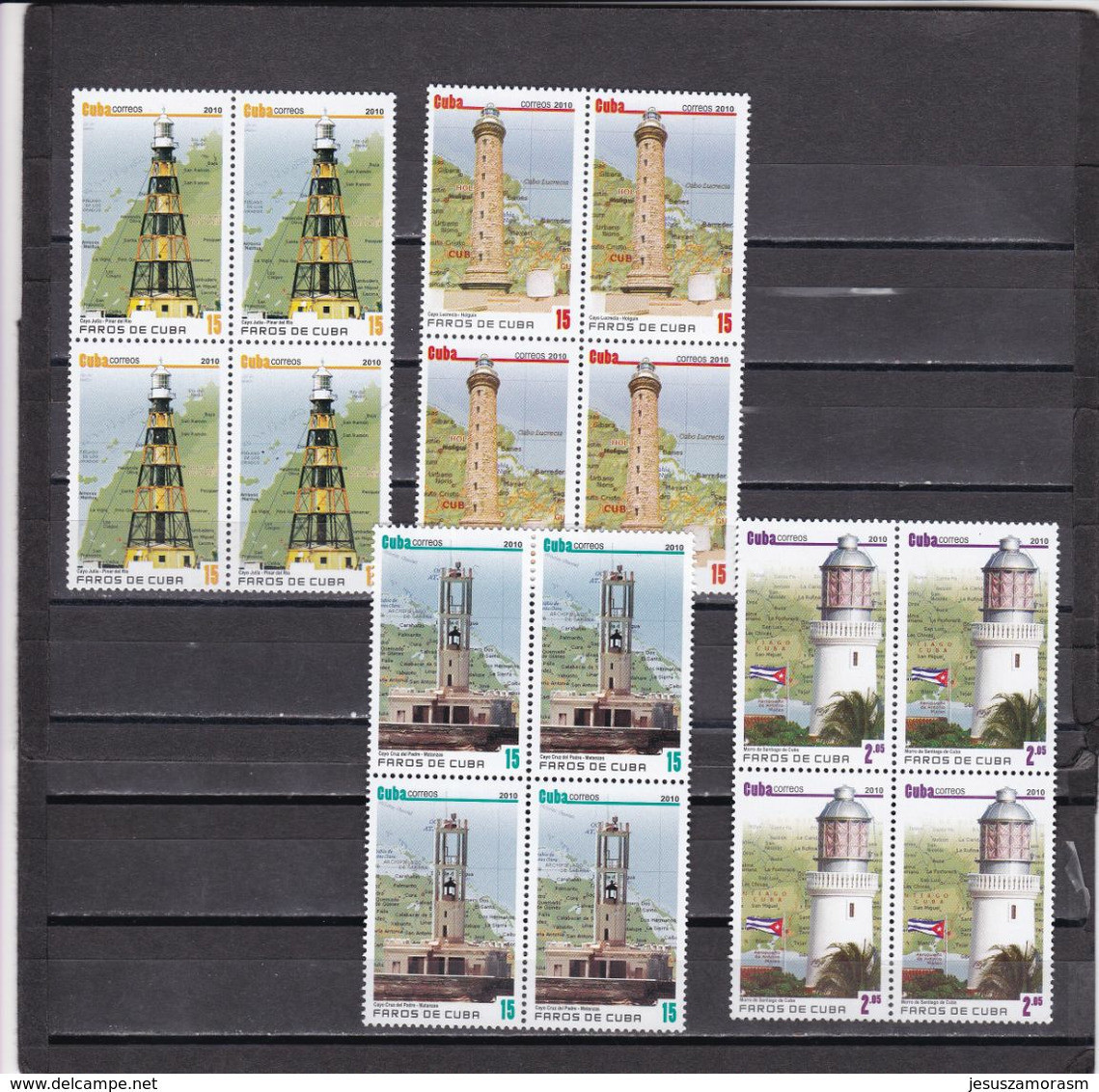 Cuba Nº 4873 Al 4876 En Bloque De Cuatro - Unused Stamps