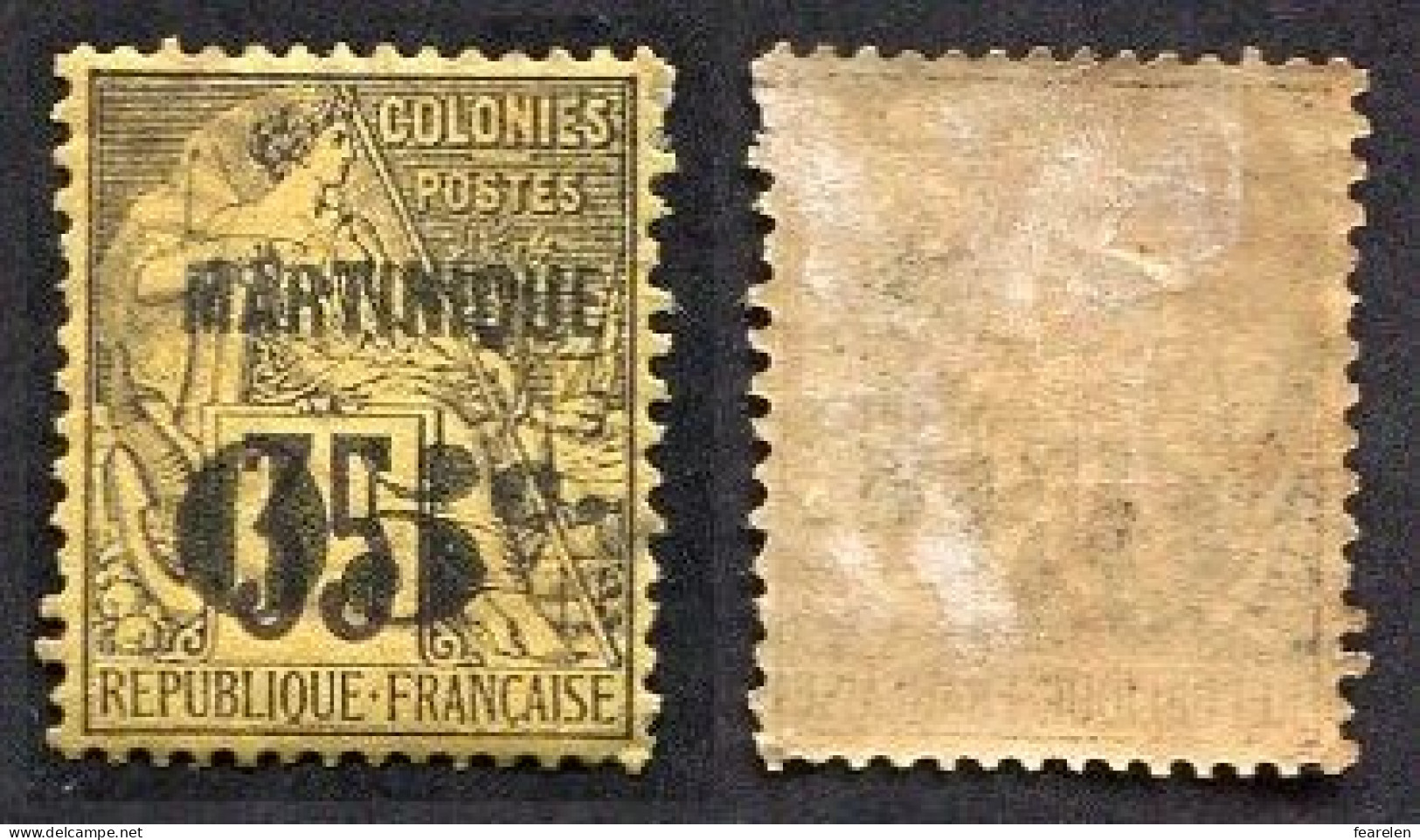 Colonie Française, Martinique N°13*, Qualité Très Beau - Ongebruikt