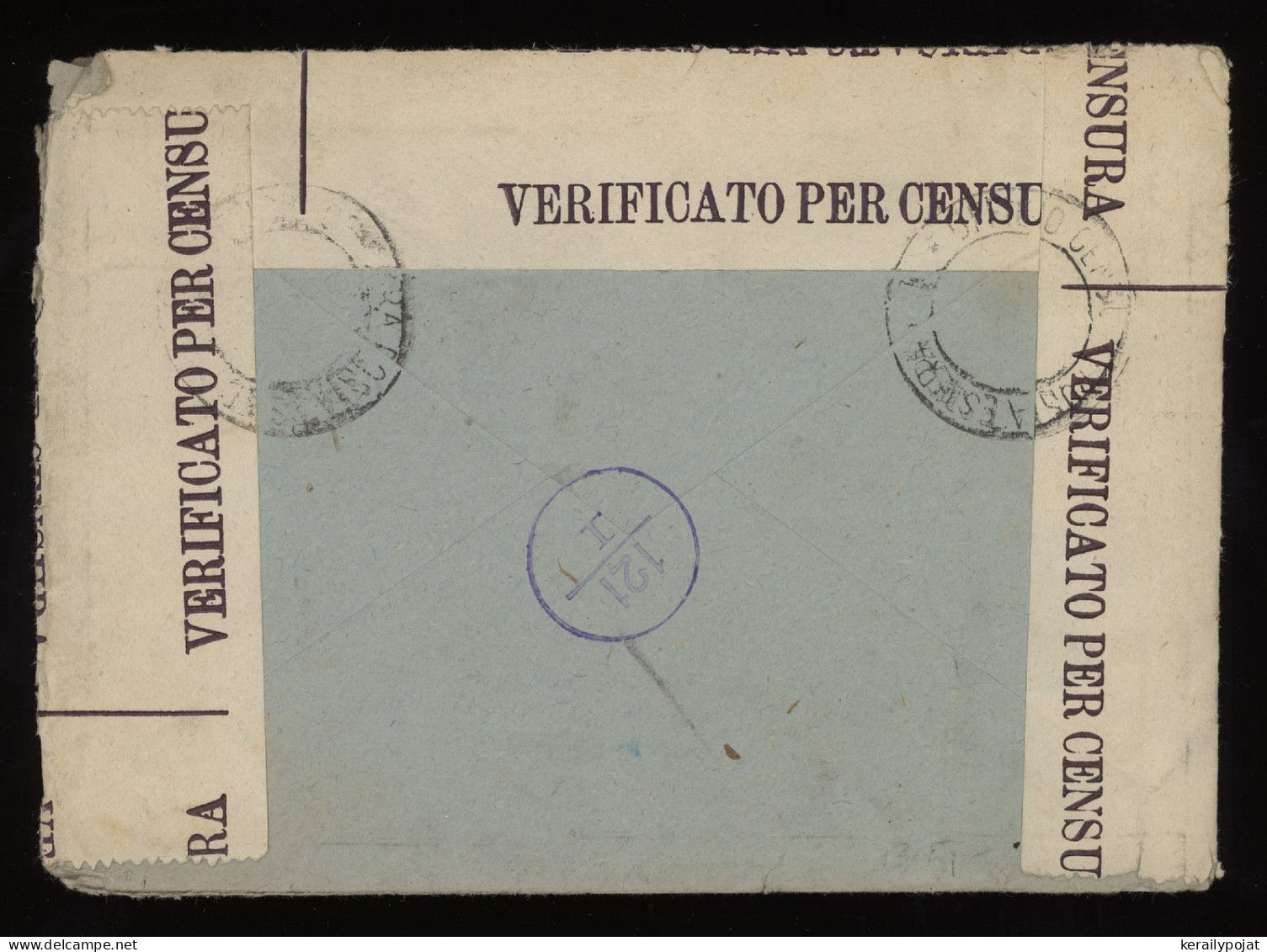 Italy 1941 Firenze Censored Air Mail Cover To Germany__(11790) - Airmail