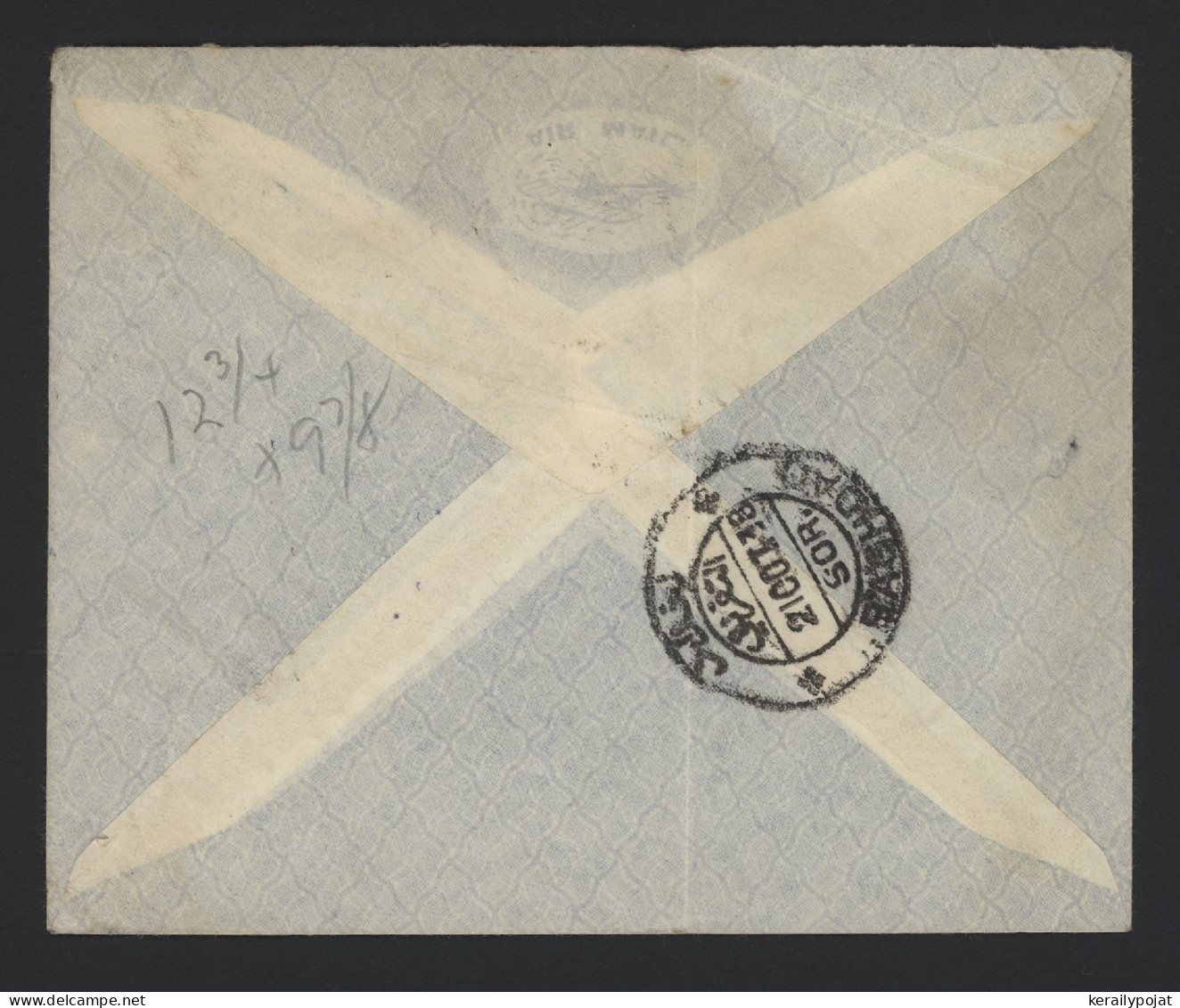 Iraq 1938 Air Mail Cover To UK__(12463) - Iraq