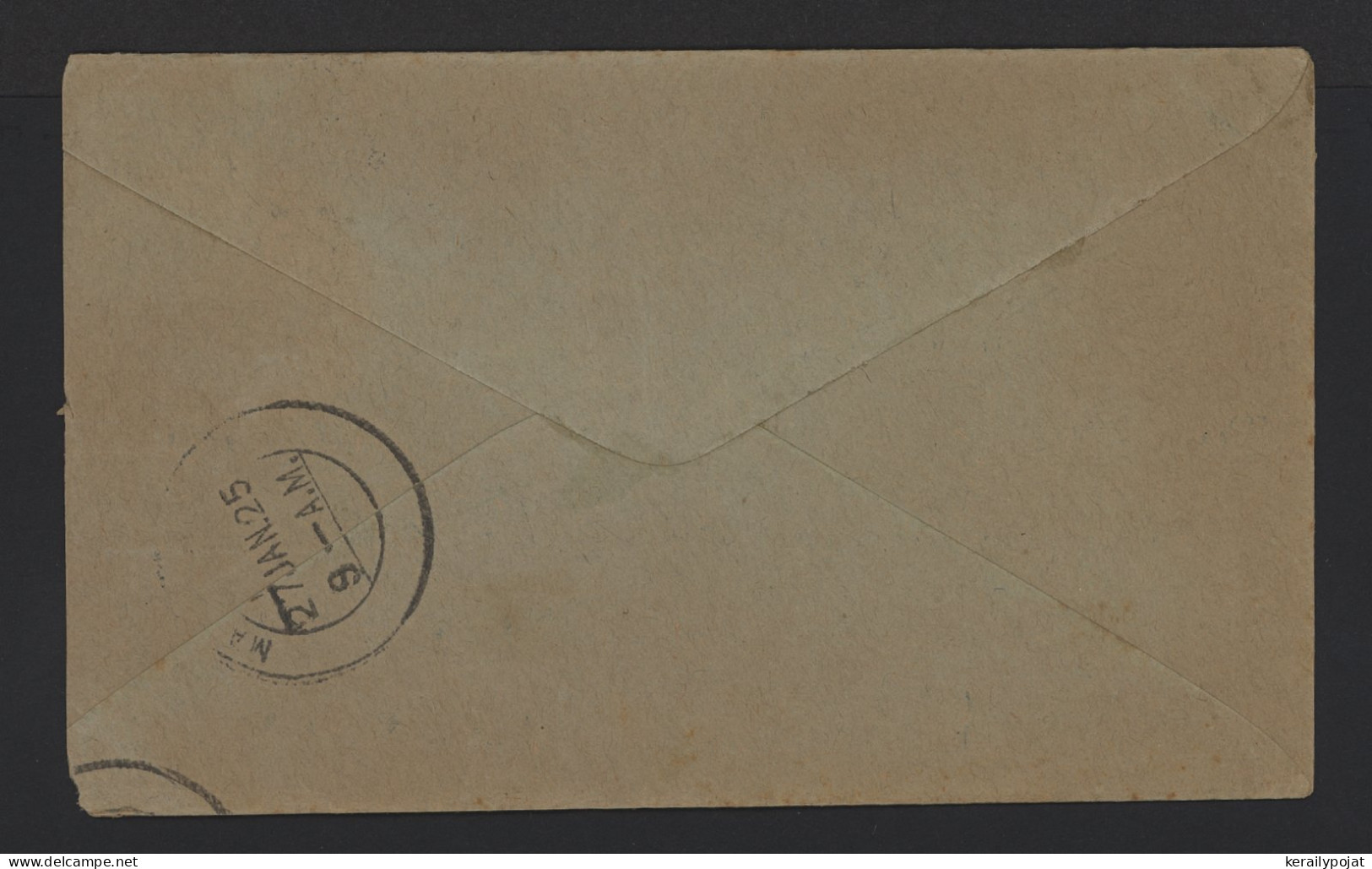 India 1925 Rangoon Cover To Mandalay__(12500) - Other & Unclassified