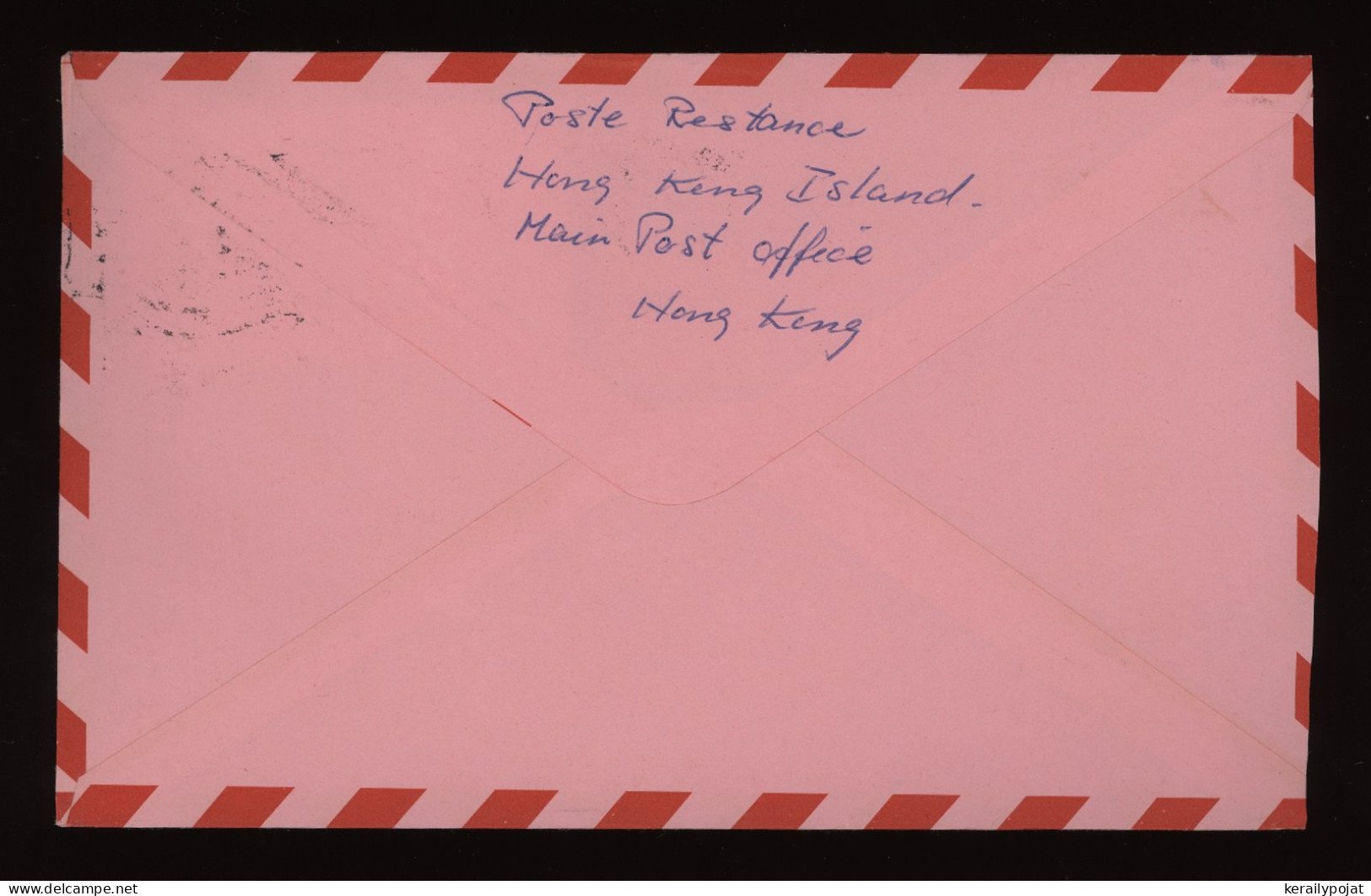 Hong Kong 1969 Air Mail Cover To Denmark__(12362) - Lettres & Documents