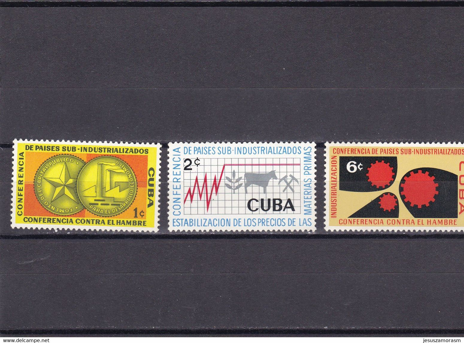 Cuba Nº 550 Al 552 - Ongebruikt
