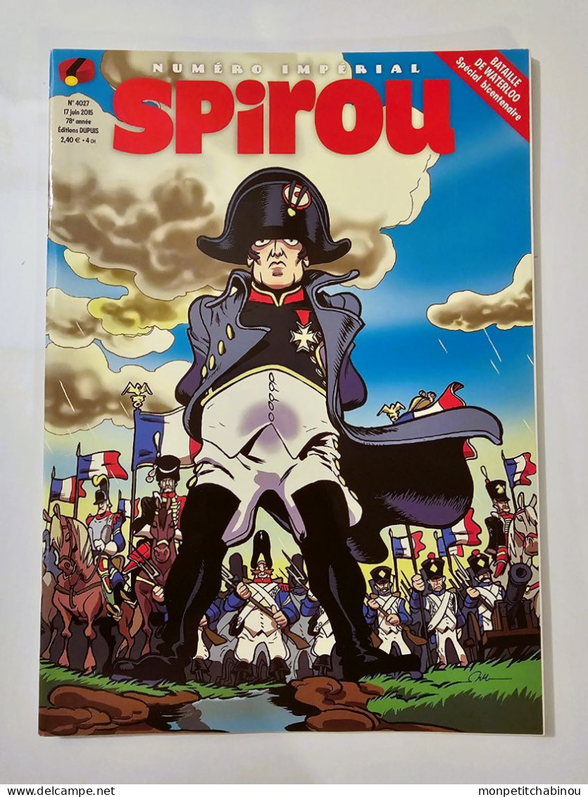 SPIROU Magazine N°4027 (17 Juin 2015) - Spirou Magazine