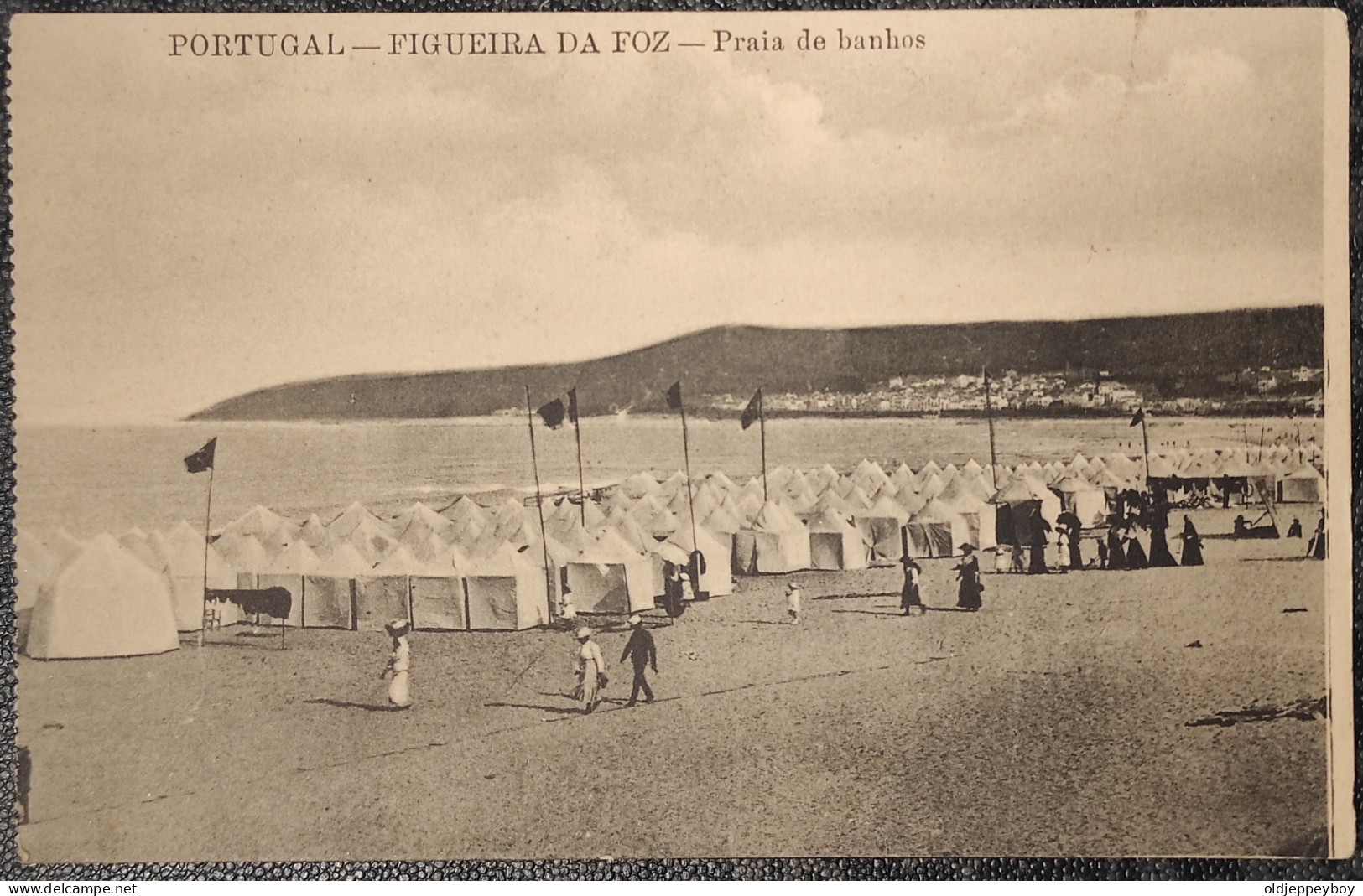 PORTUGAL FIGUEIRA DA FOZ -PRAIA DE BANHOS 1920 - Coimbra