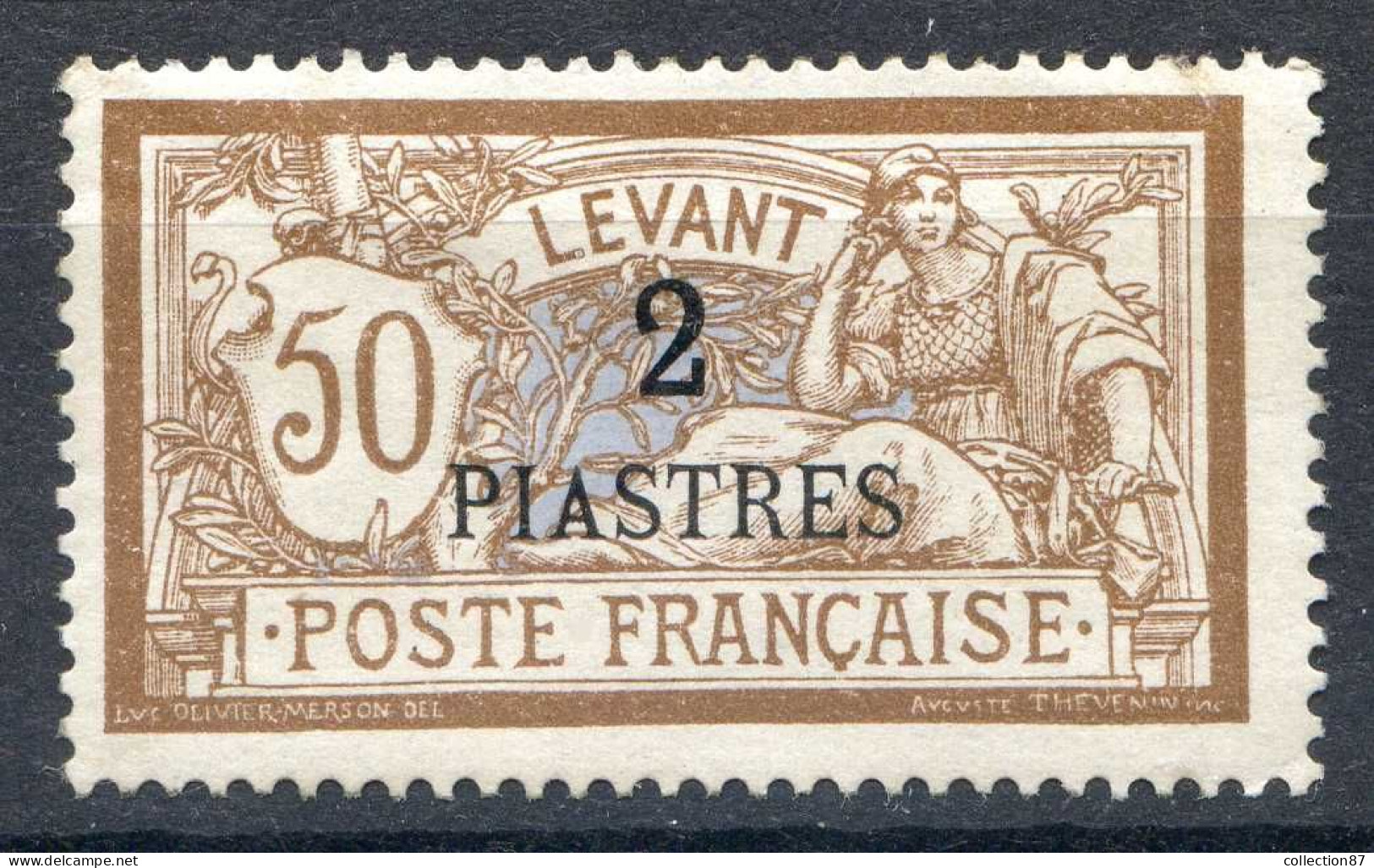 REF 087 > LEVANT < N° 20 (* ) < Neuf Sans Gomme - MH (*) - Unused Stamps
