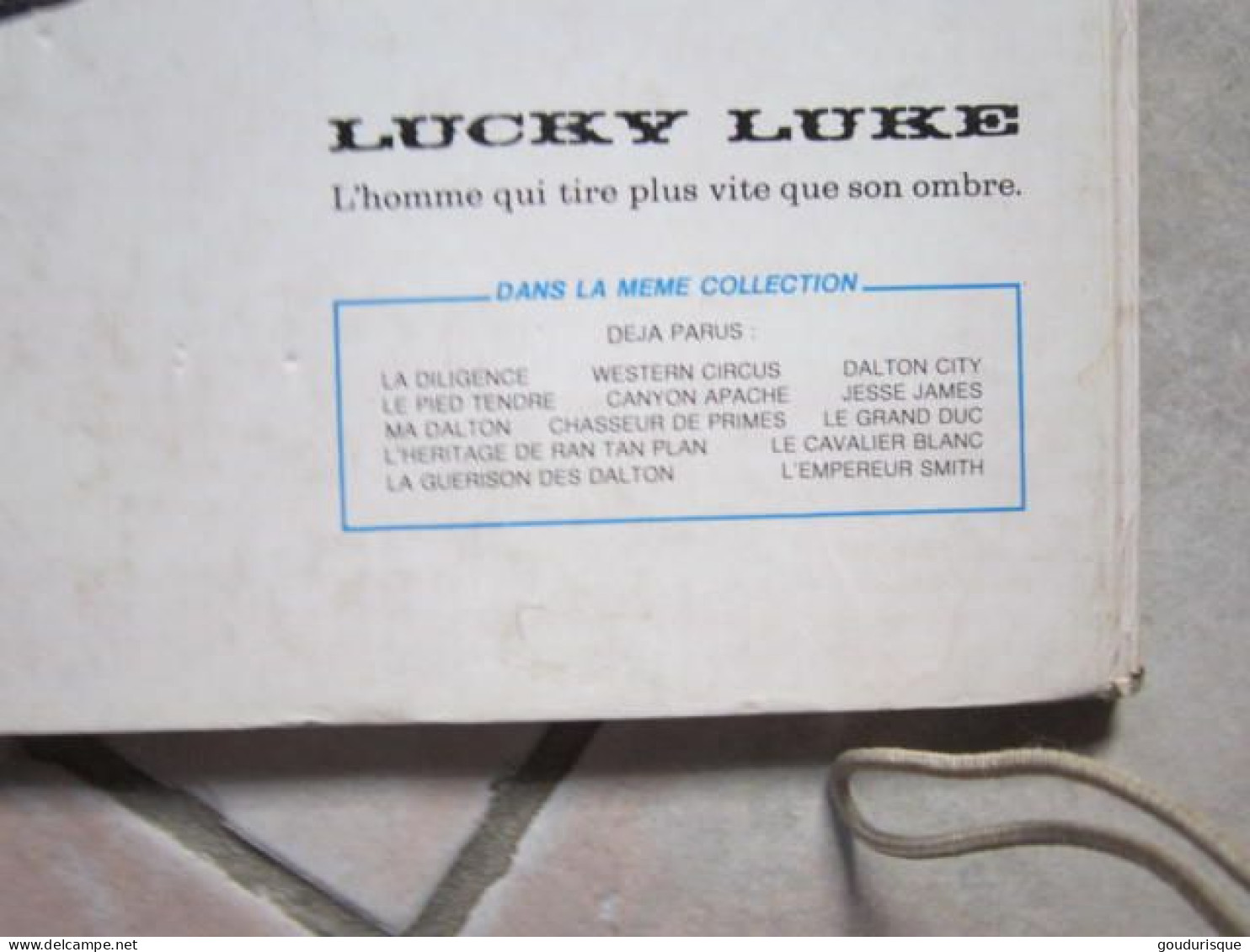 EO Lucky Luke L'EMPEREUR SMITH - Lucky Luke