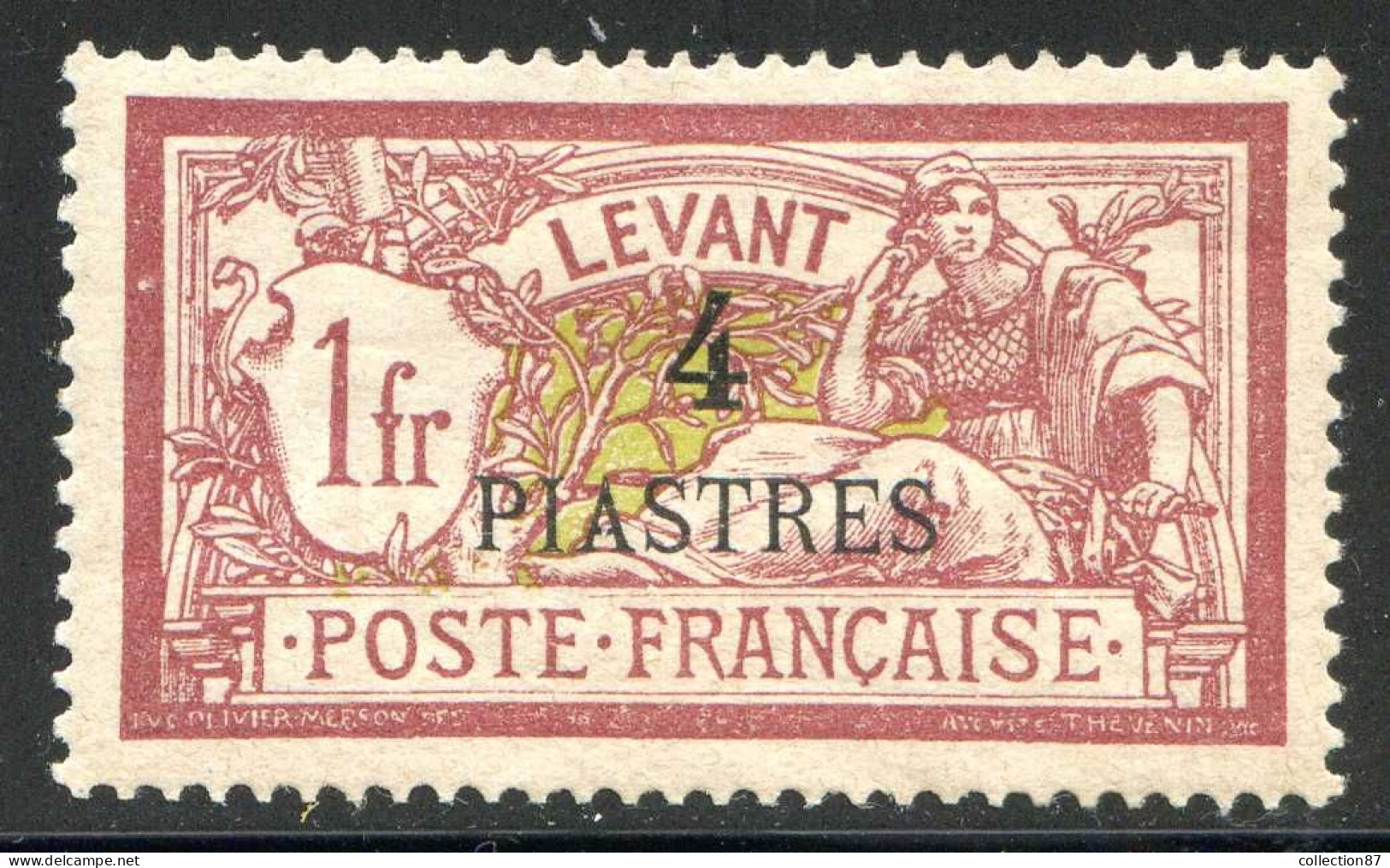 REF 087 > LEVANT < N° 21 * Superbe Centrage < Neuf Ch - MH * - Nuovi