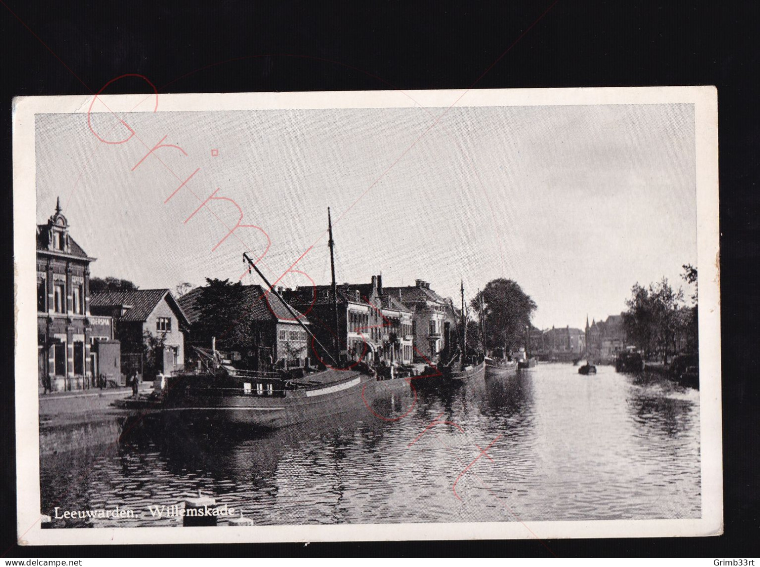 Leeuwarden - Willemskade - Postkaart - Leeuwarden
