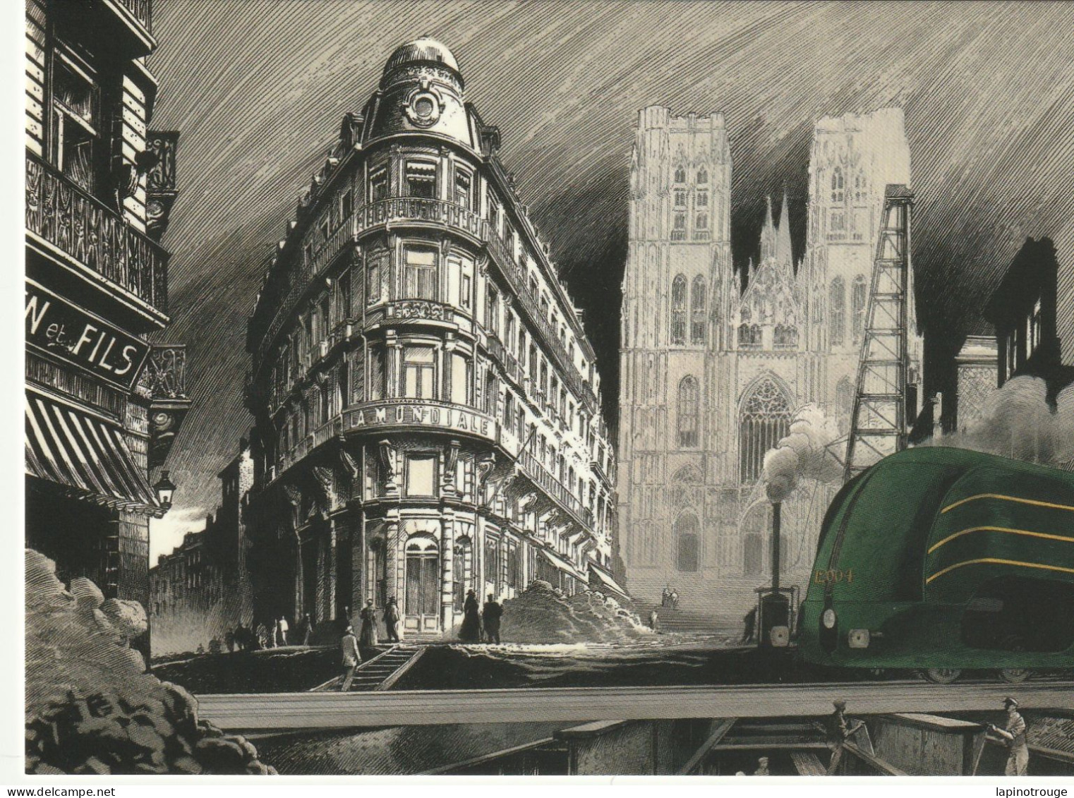 Carte Postale SCHUITEN François La Type 12 (12 La Douce Train) - Postkaarten