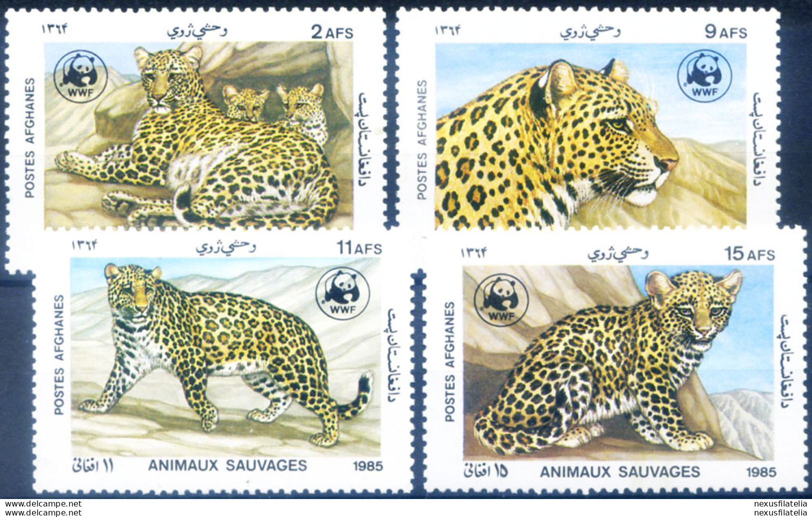 Fauna. WWF. Grandi Felini 1985. - Afghanistan