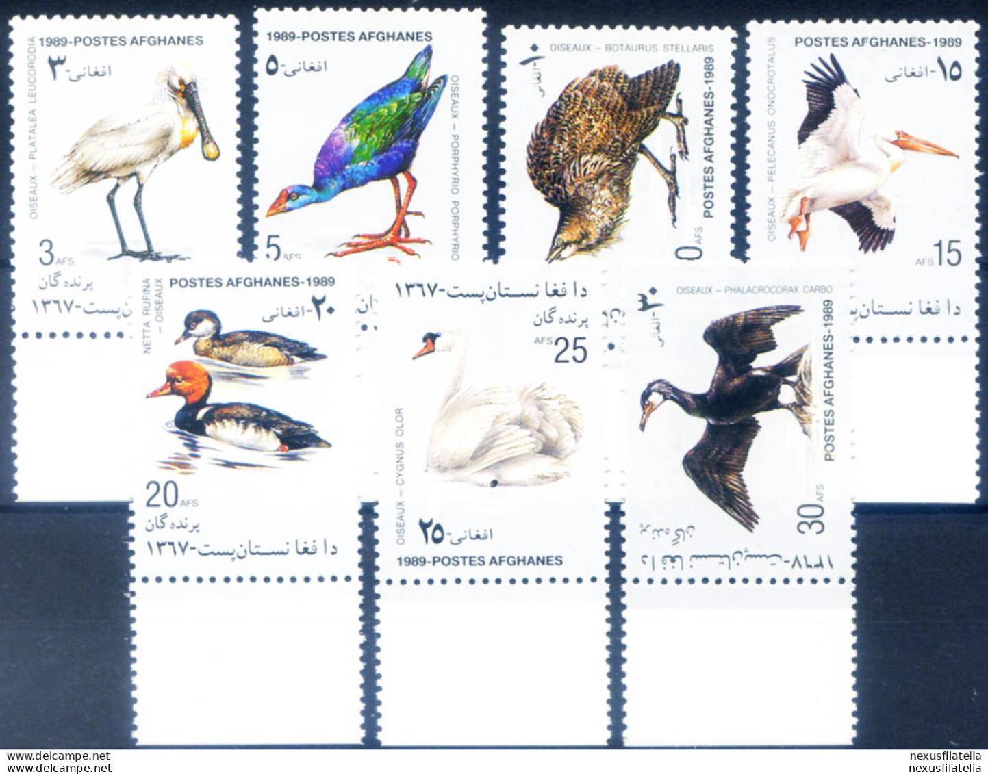 Fauna. Uccelli 1989. - Afghanistan