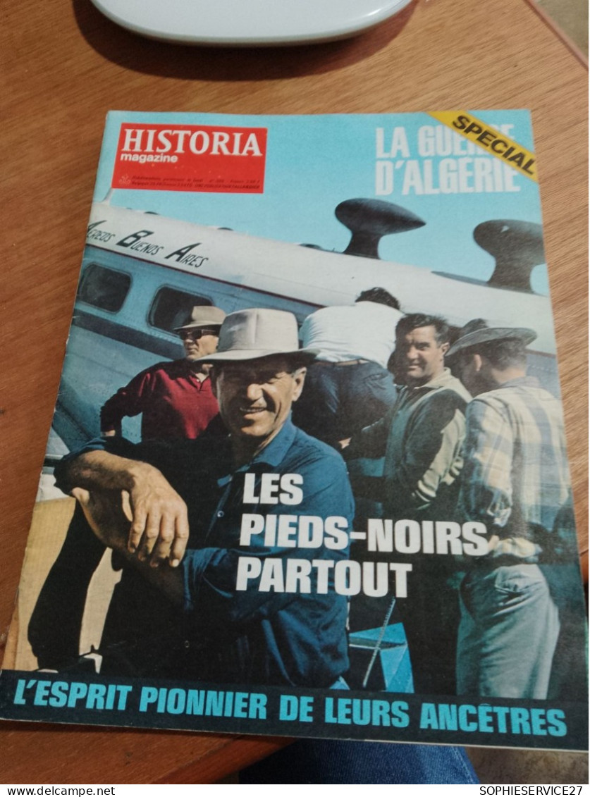 153 // HISTORIA MAGAZINE / LA GUERRE D'ALGERIE  LES PIEDS-NOIRS PARTOUT - History