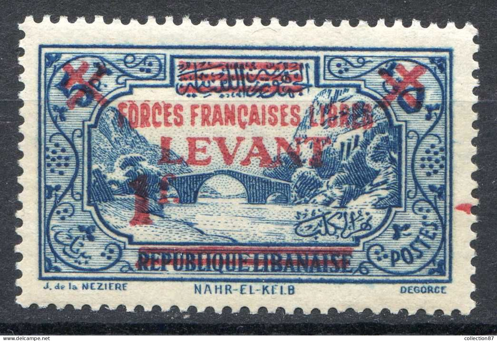 REF 087 > LEVANT < N° 42 * * < Neuf Luxe Gomme Coloniale - MNH * * - Neufs