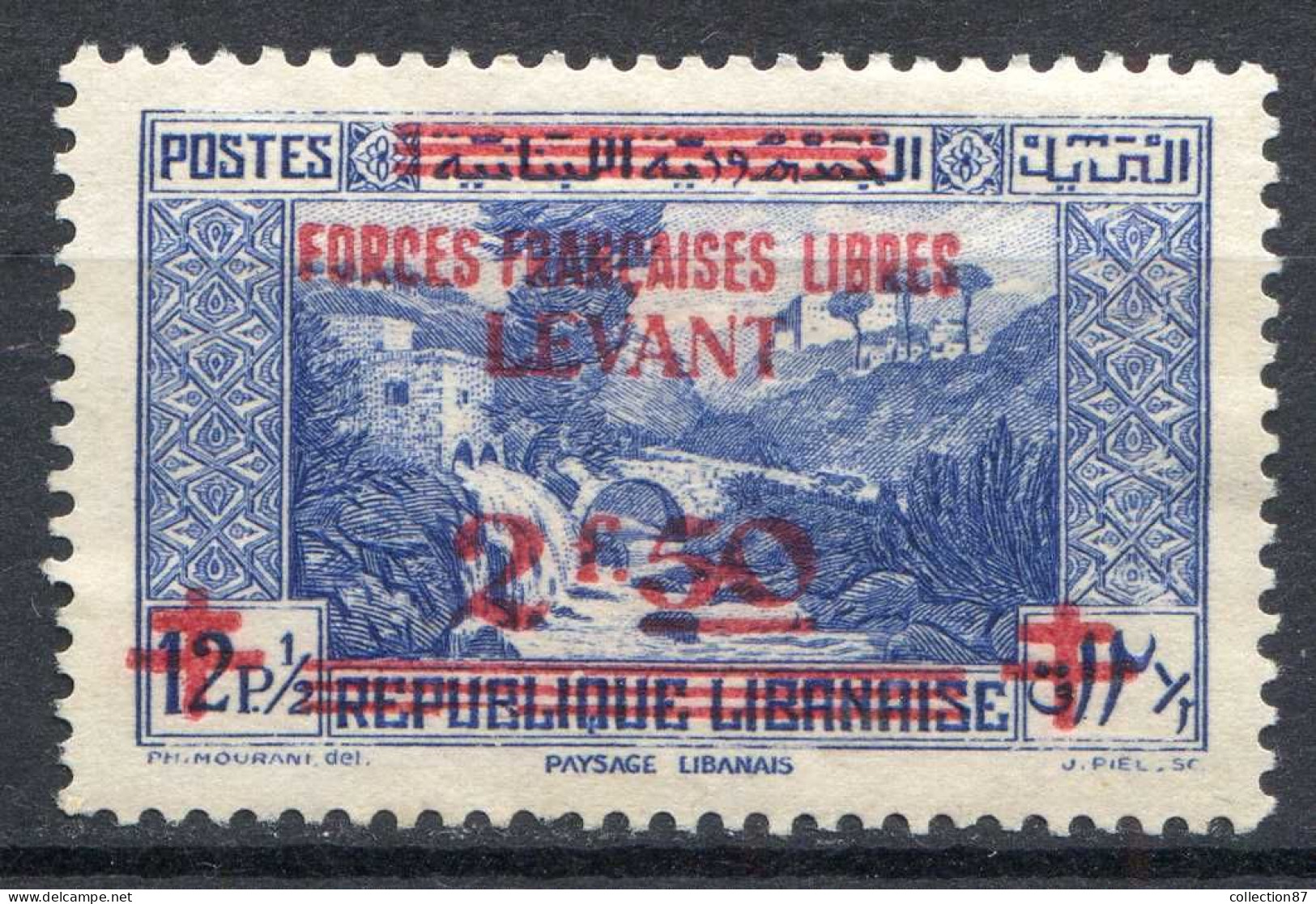 REF 087 > LEVANT < N° 43 * * < Neuf Luxe Gomme Coloniale - MNH * * - Ungebraucht