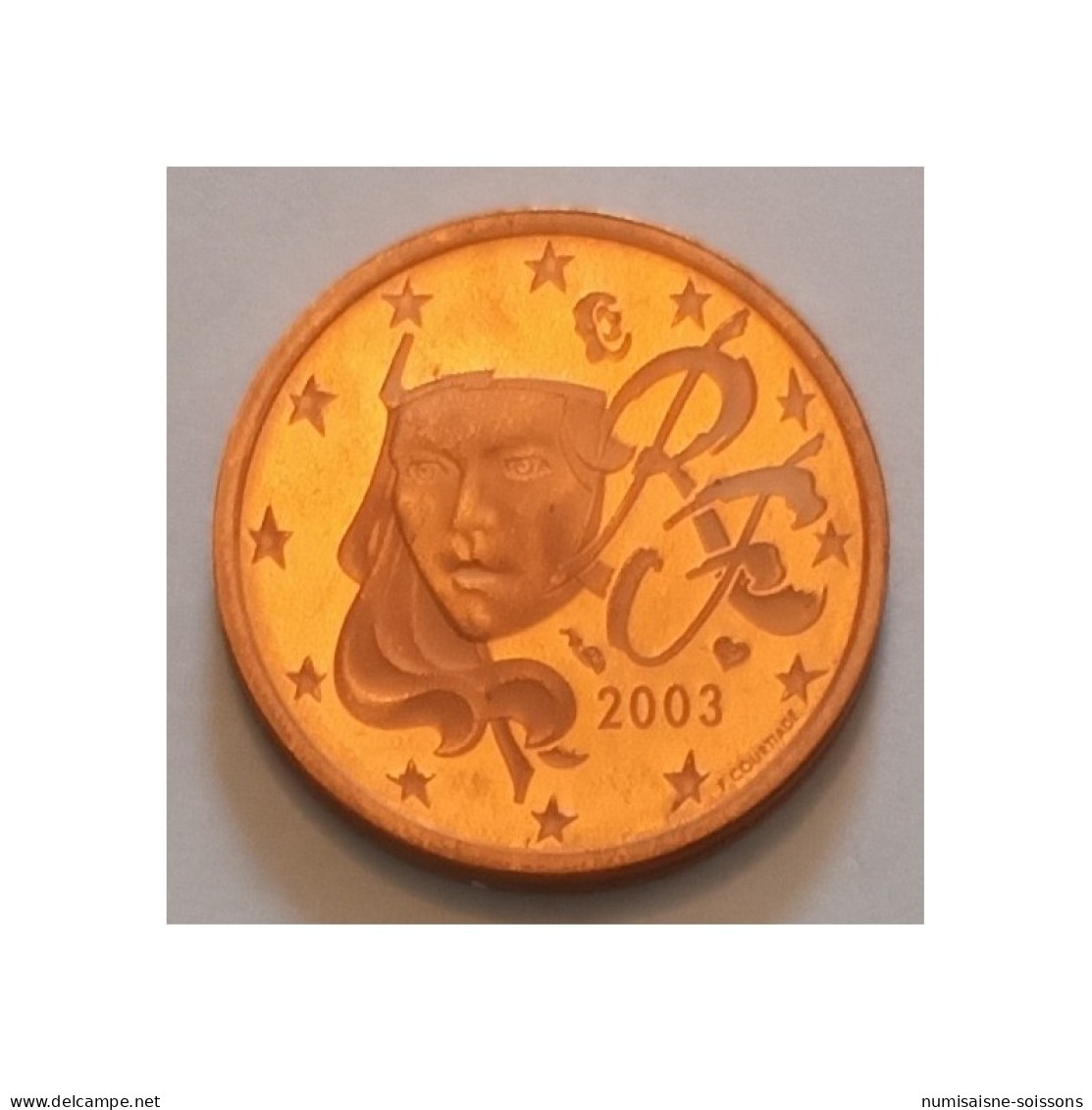 FRANCE - 2 CENT 2003 - NOUVELLE MARIANNE - BE - France