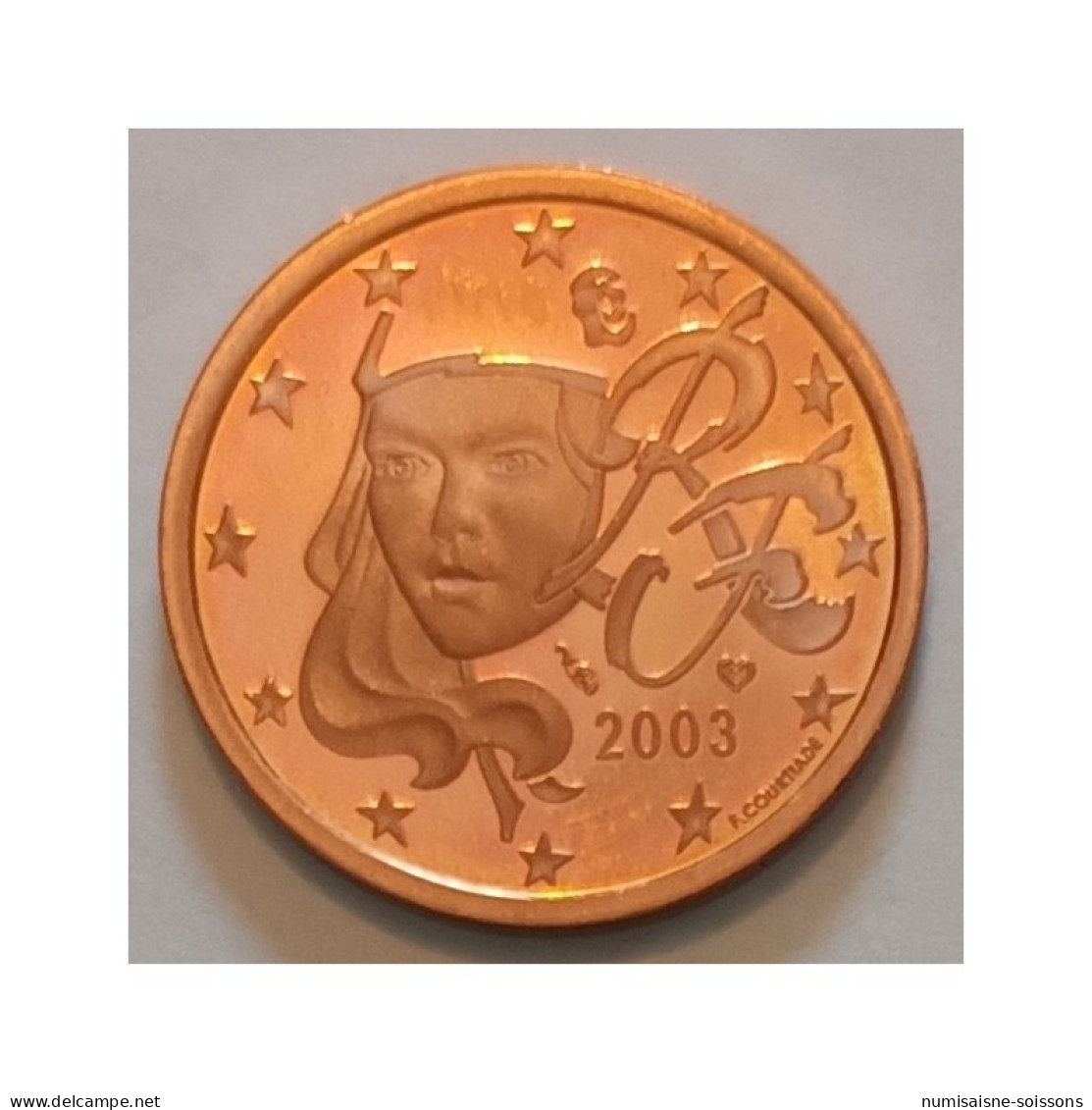 FRANCE - 5 CENT 2003 - NOUVELLE MARIANNE - BE - France