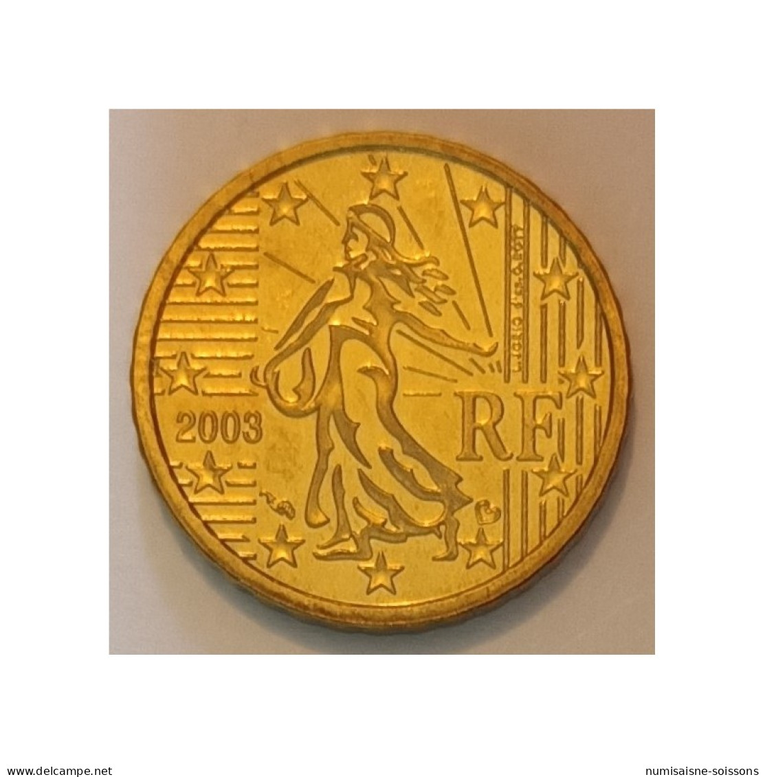 FRANCE - KM 1285 - 10 EURO CENT 2003 - SEMEUSE - BE - France