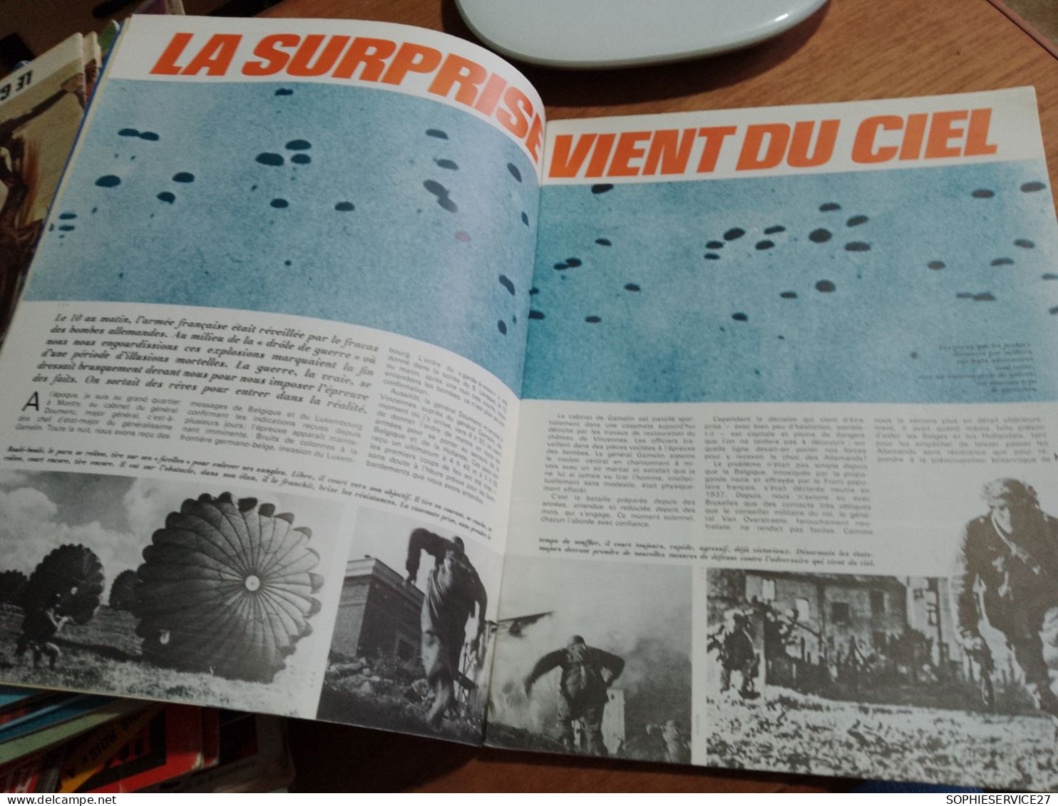 153 // LE JOURNAL DE LA FRANCE / LES ANNEES 40 / 1971 / - Geschiedenis