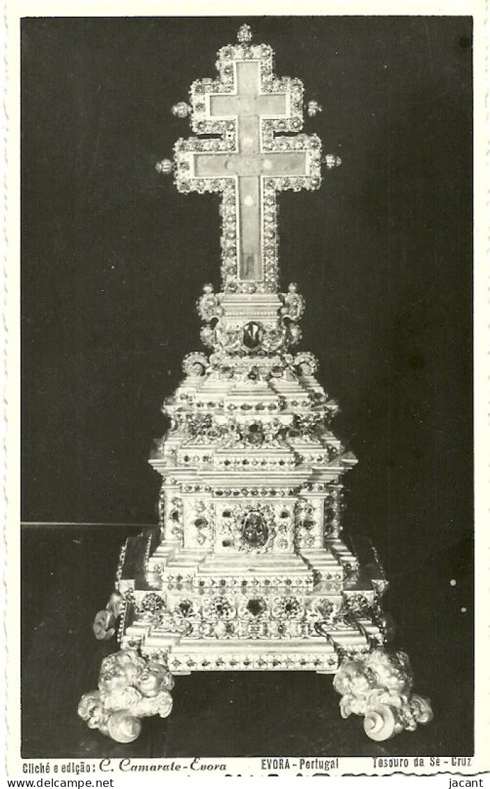 Portugal - Evora - Tesouro Da Sé - Cruz - Ed. C. Camarate - Evora