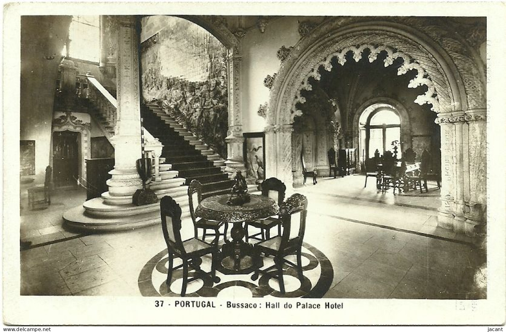 Portugal - Bussaco - Hall Do Palce Hotel - Aveiro