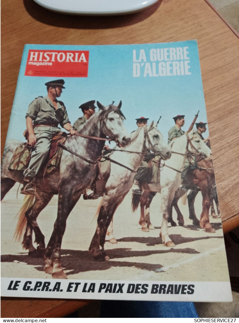 153 // HISTORIA MAGAZINE 1972 / LA GUERRE D'ALGERIE - Geschiedenis