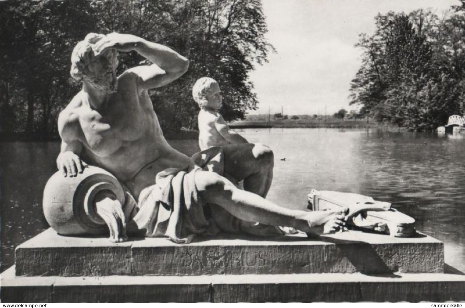 70645 - Schwetzingen - Steinfigur Am Weiher - Ca. 1960 - Schwetzingen