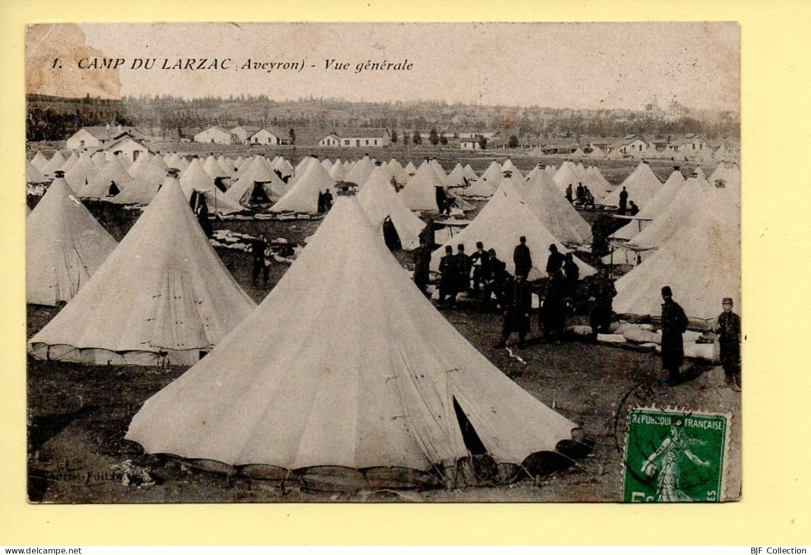 12. CAMP DU LARZAC – Vue Générale (animée) (voir Scan Recto/verso) - La Cavalerie