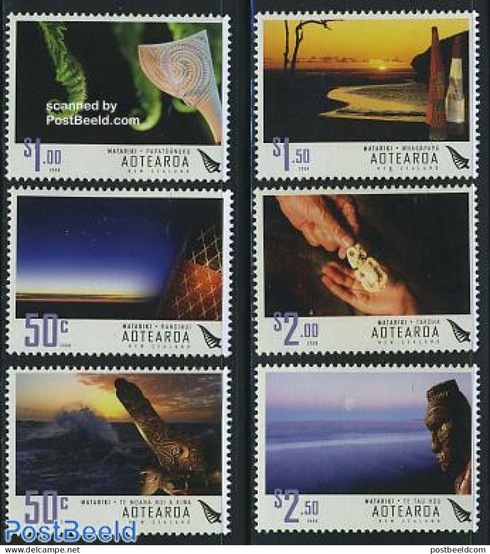 New Zealand 2008 Matariki 6v, Mint NH - Unused Stamps