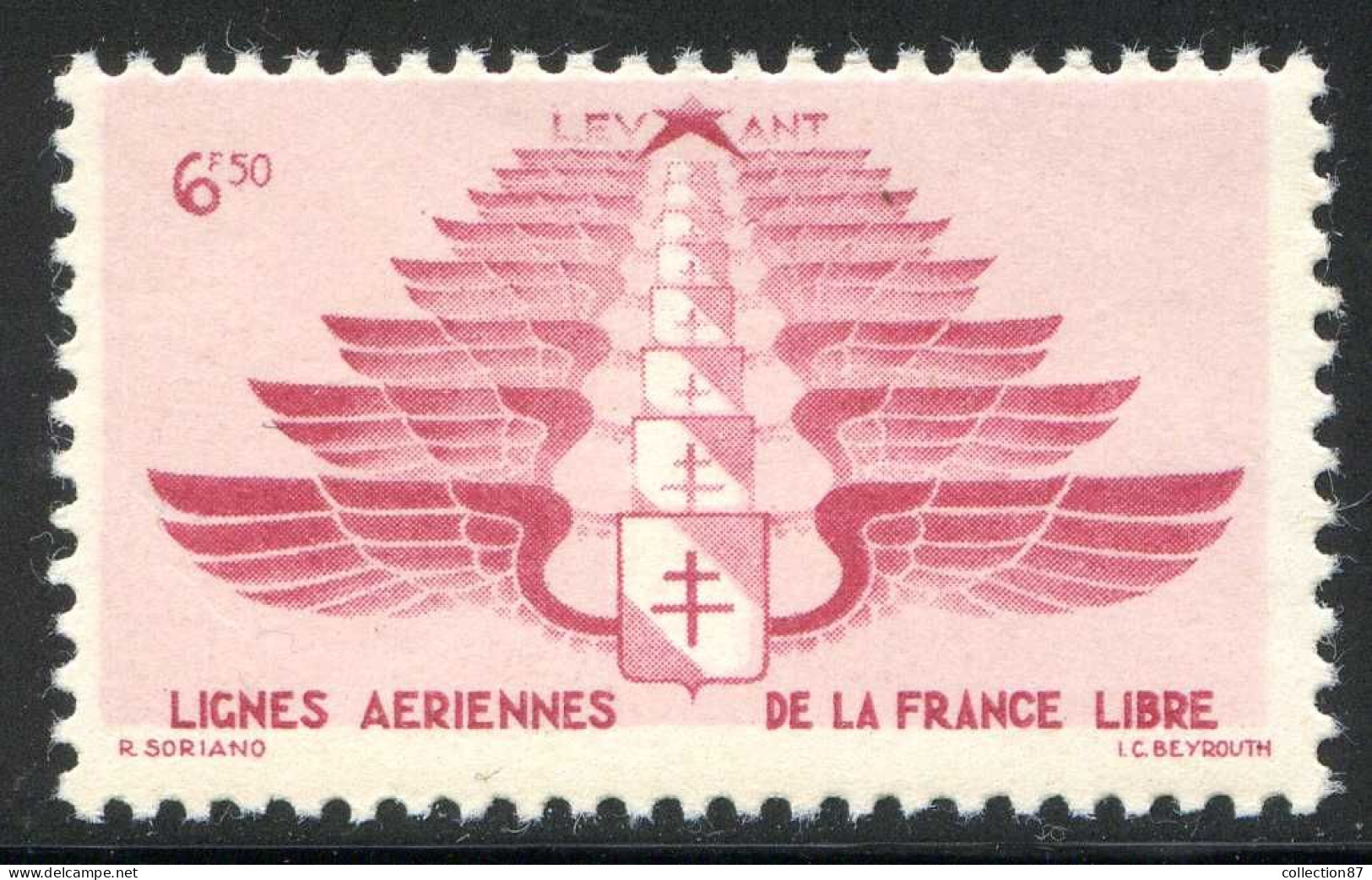 REF 087 > LEVANT < PA N° 5 * * < Neuf Luxe - MNH * *- Aéro -- Poste Aérienne - Unused Stamps