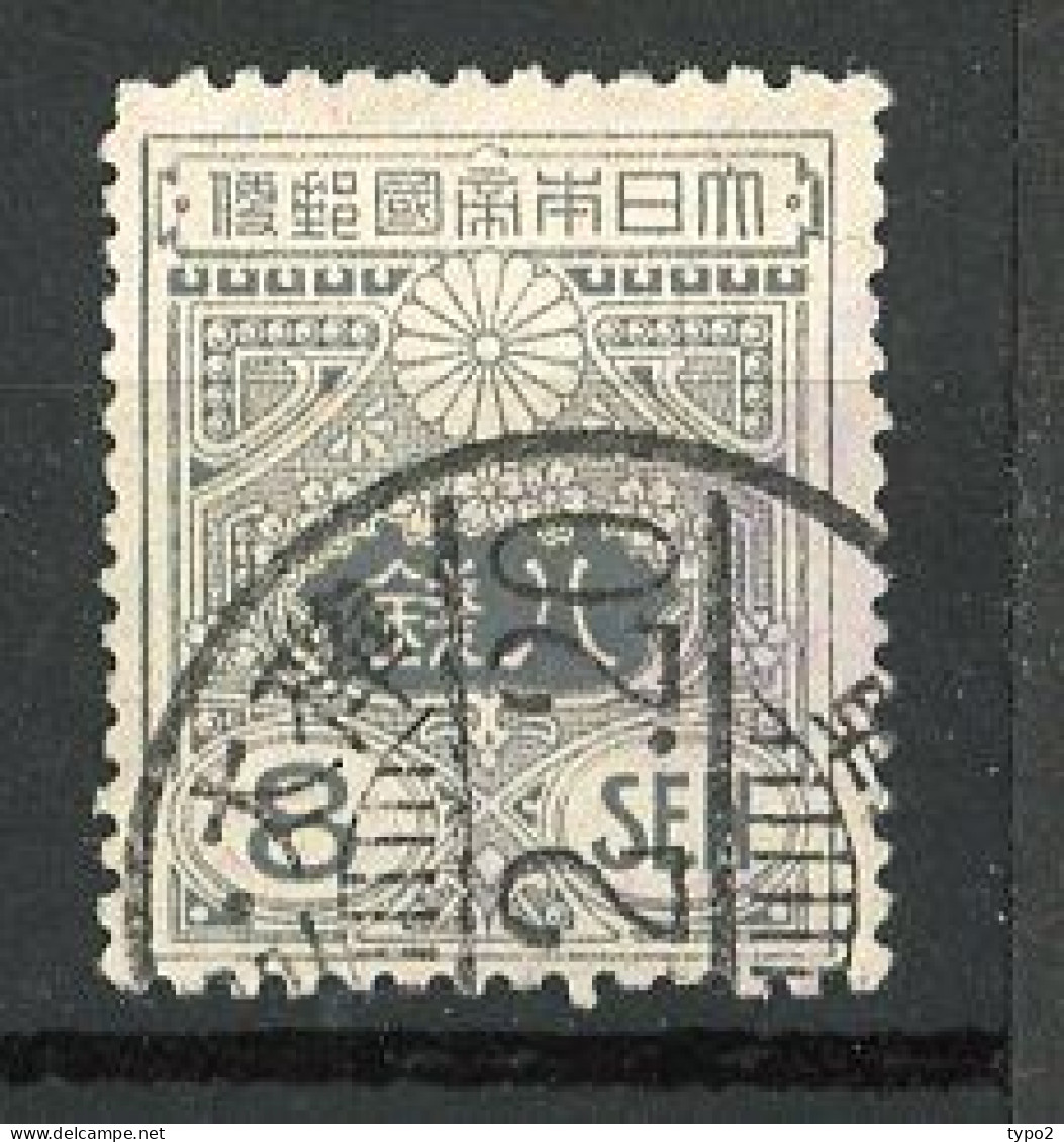 JAPON -  1914 Yv. N° 136  FilA (o)  8s Gris Série Courante  Cote 30 Euro  BE  2 Scans - Usati