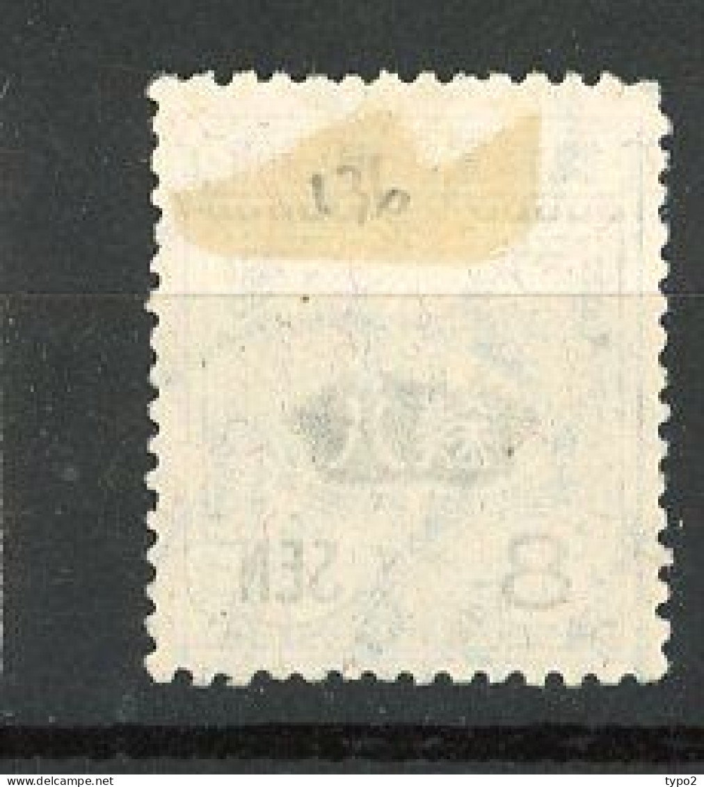 JAPON -  1914 Yv. N° 136  FilA (o)  8s Gris Série Courante  Cote 30 Euro  BE  2 Scans - Used Stamps