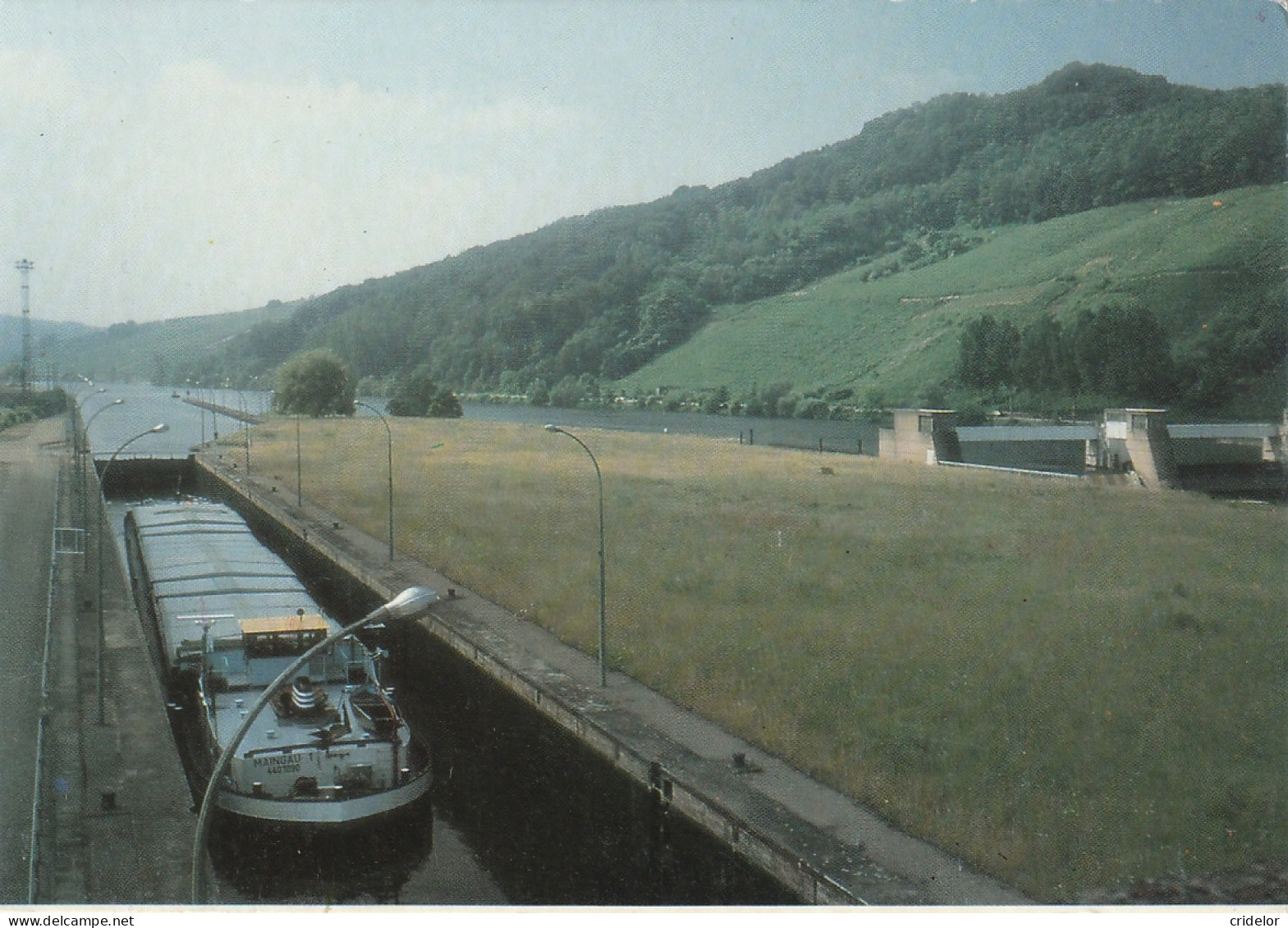 THEMES - PENICHE - 57 APACH MOSELLE - ECLUSE PIERRE RICARD AVEC PENICHE MAINGAU ?  - Houseboats