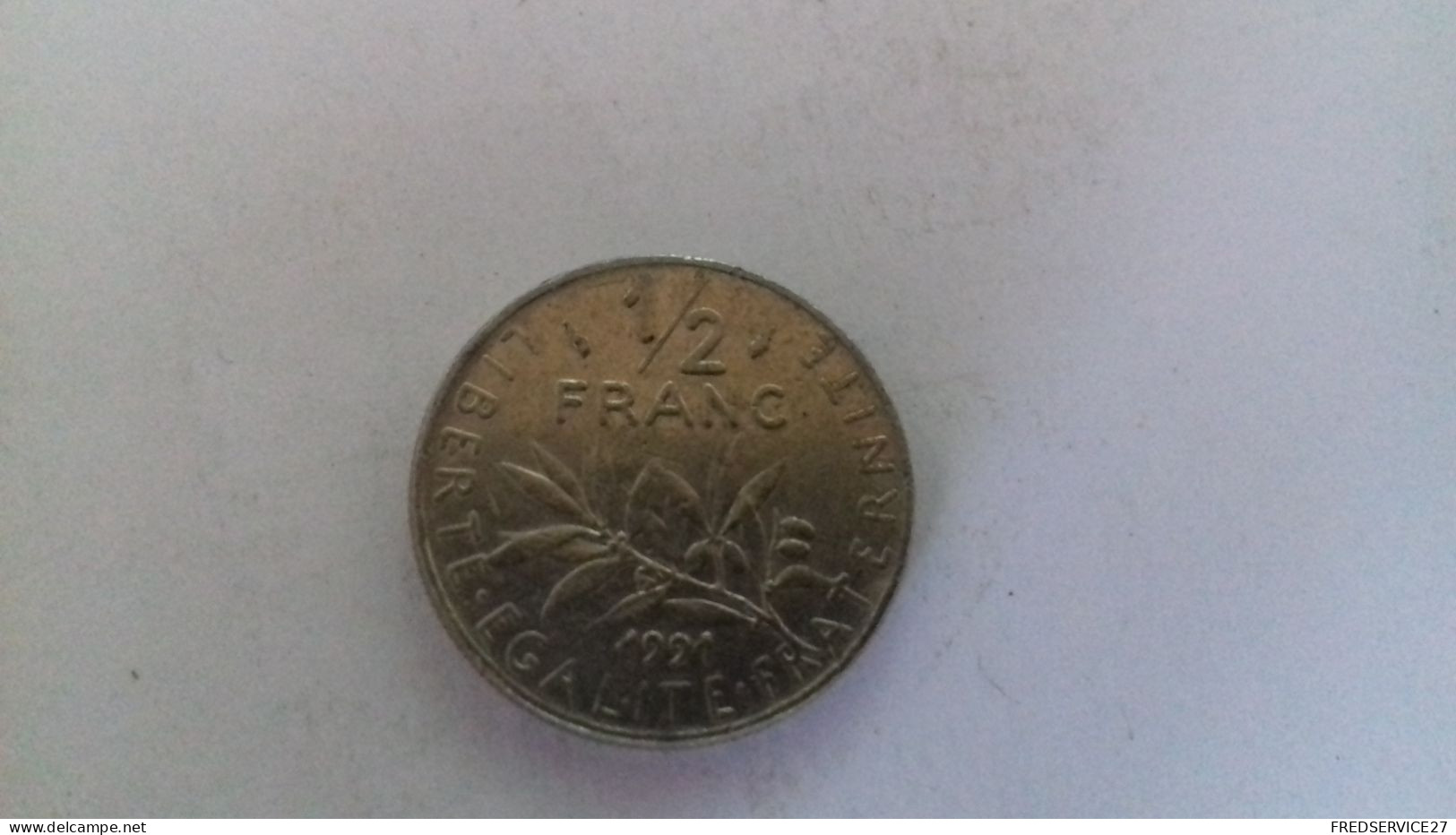 BS9 / 1/2 Francs Semeuse 1991 - 1/2 Franc