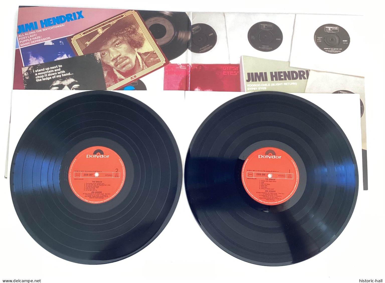 JIMI HENDRIX - The Singles Album - 2 LP - 1983 - Holland Press - Rock