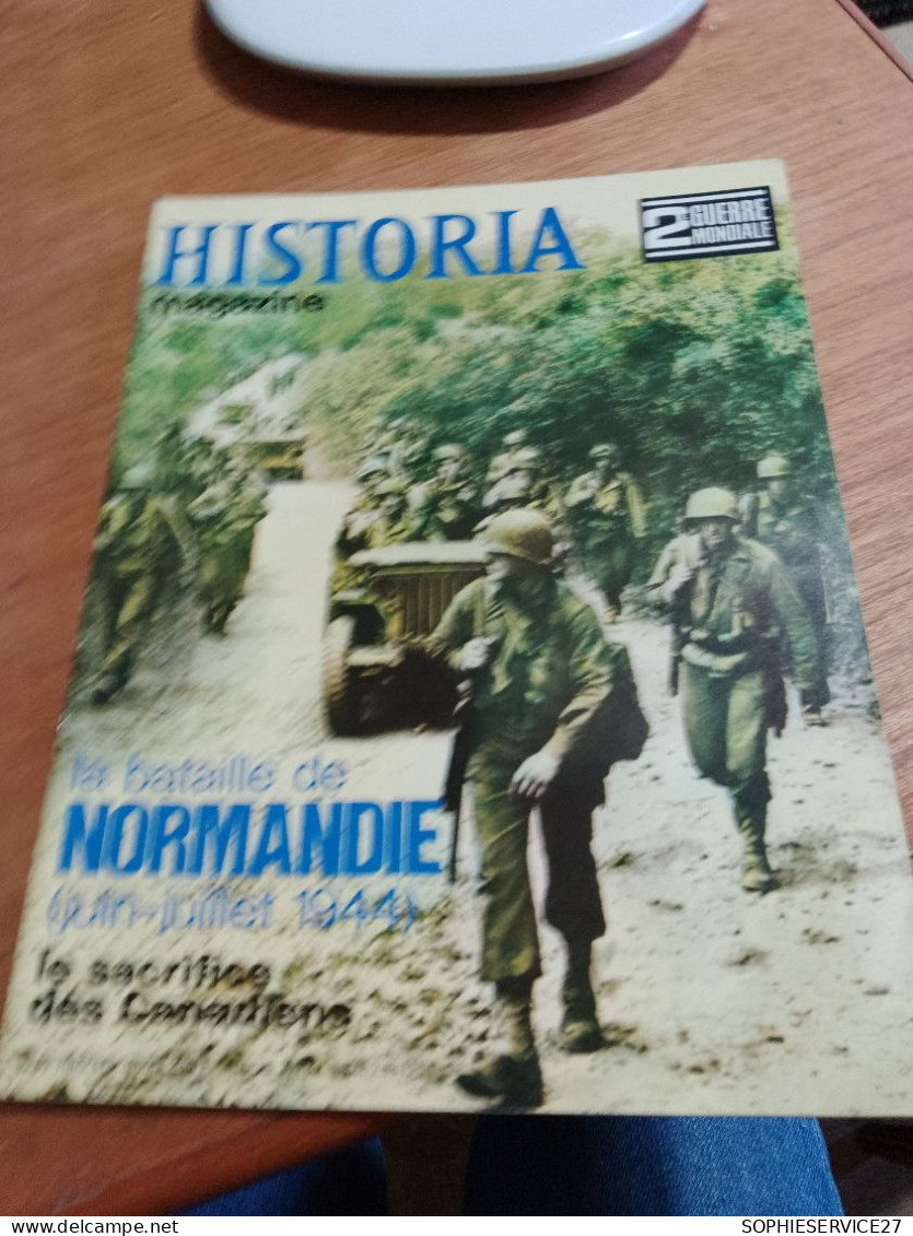 153 //  HISTORIA MAGAZINE  1969 / LA BATAILLE DE NORMANDIE - Histoire